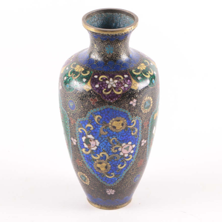 Antique Chinese Cloisonné Vase