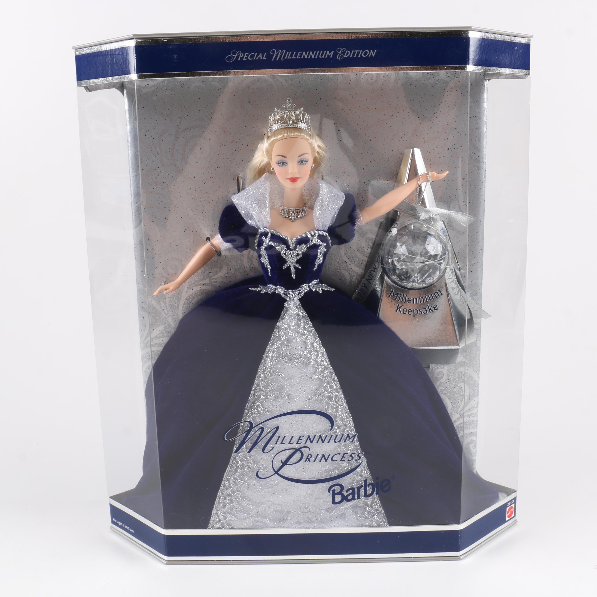 Collector's Happy Holidays and Society Style Barbies