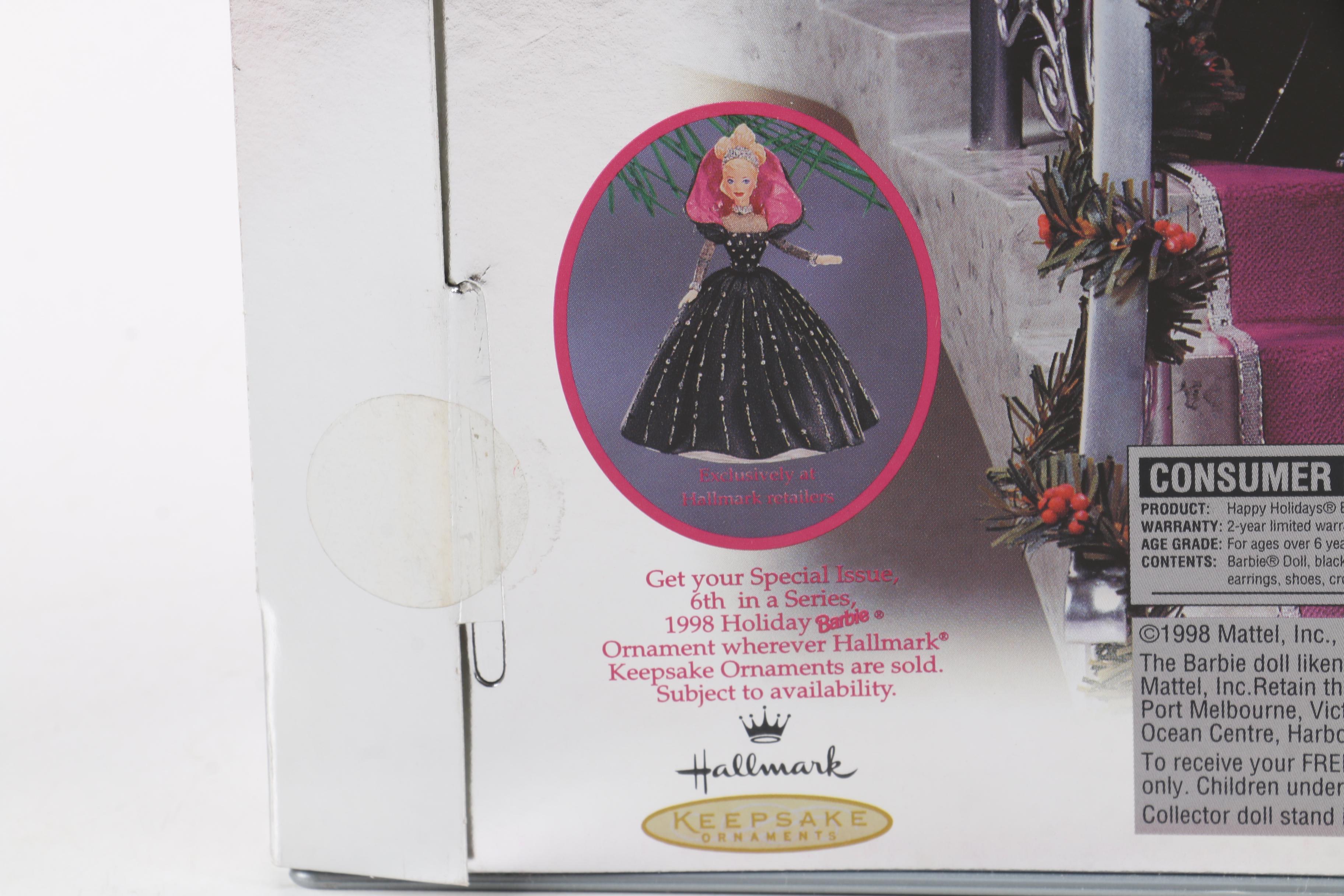 Collector's Happy Holidays and Society Style Barbies