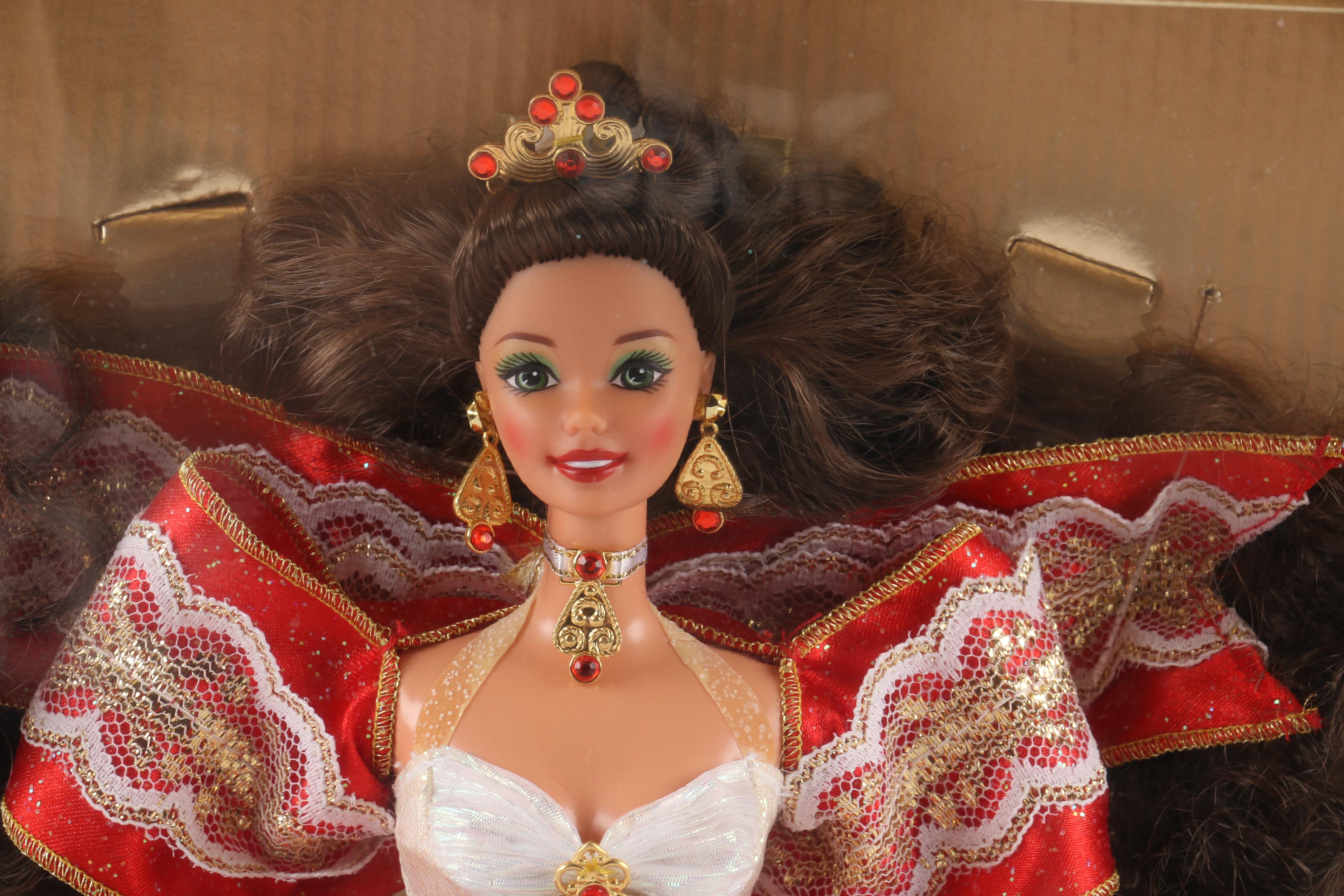 Collector's Happy Holidays and Society Style Barbies