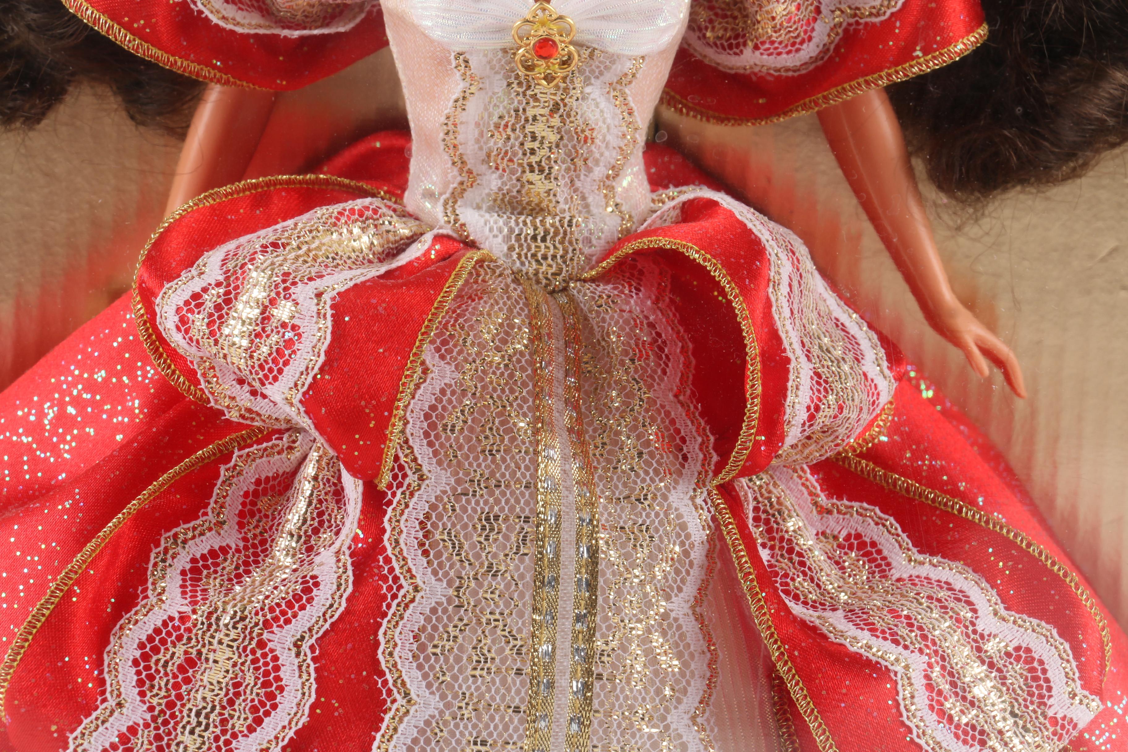 Collector's Happy Holidays and Society Style Barbies