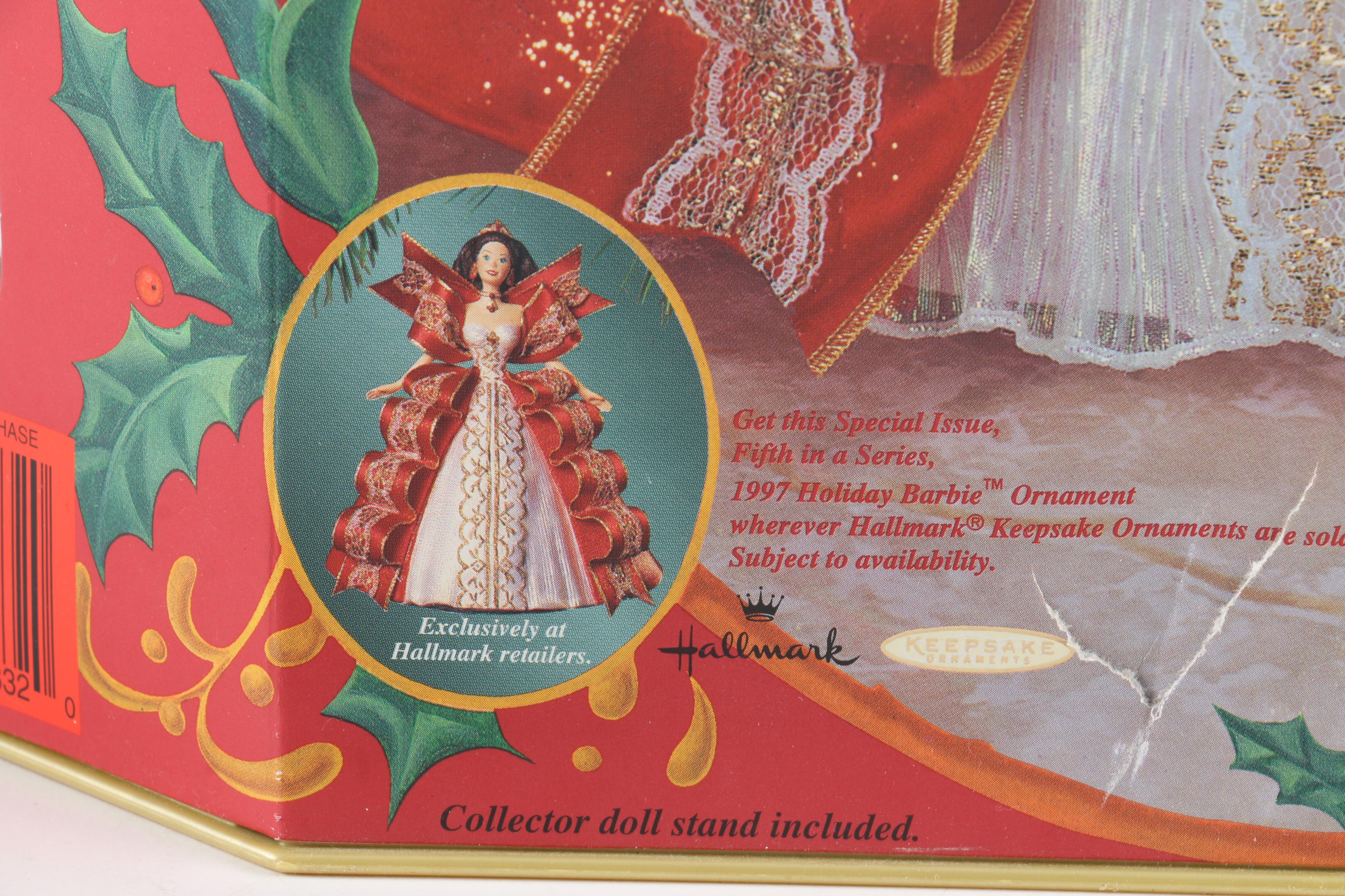 Collector's Happy Holidays and Society Style Barbies