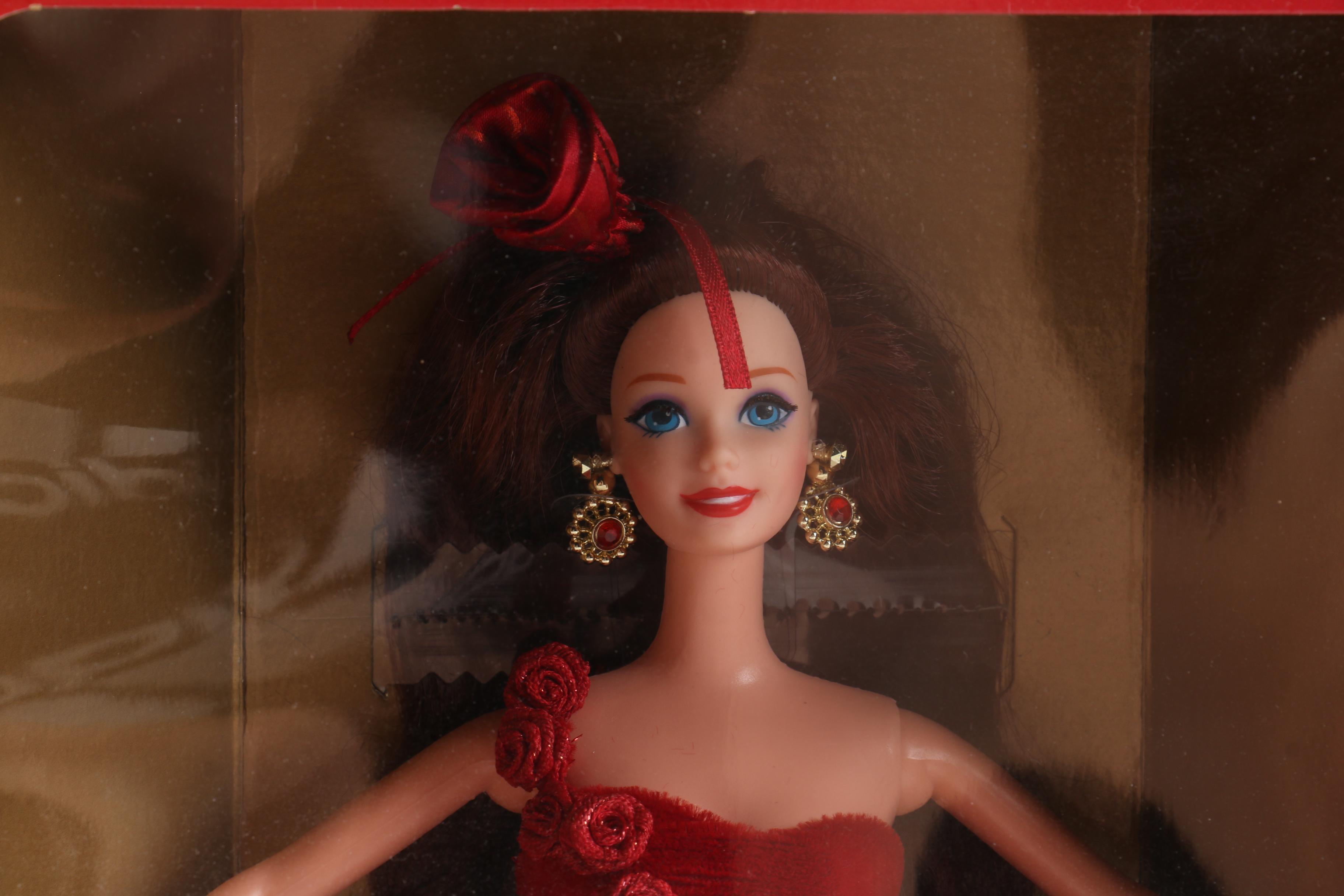 Collector's Happy Holidays and Society Style Barbies