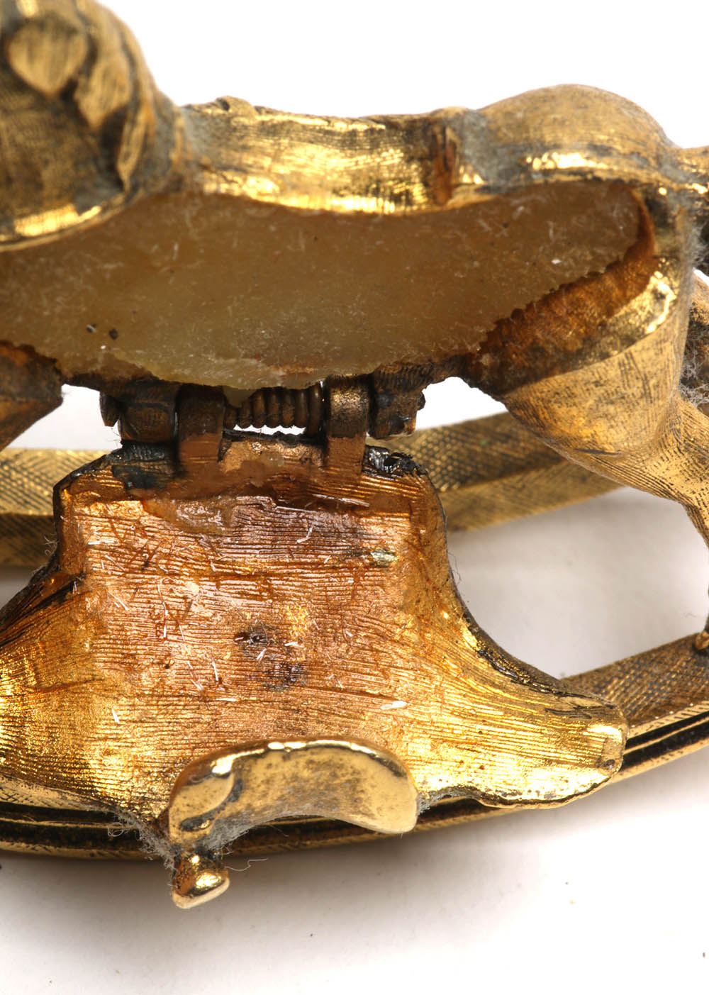 Corday and Max Factor Solid Perfume Figures and Brass Home Accessories