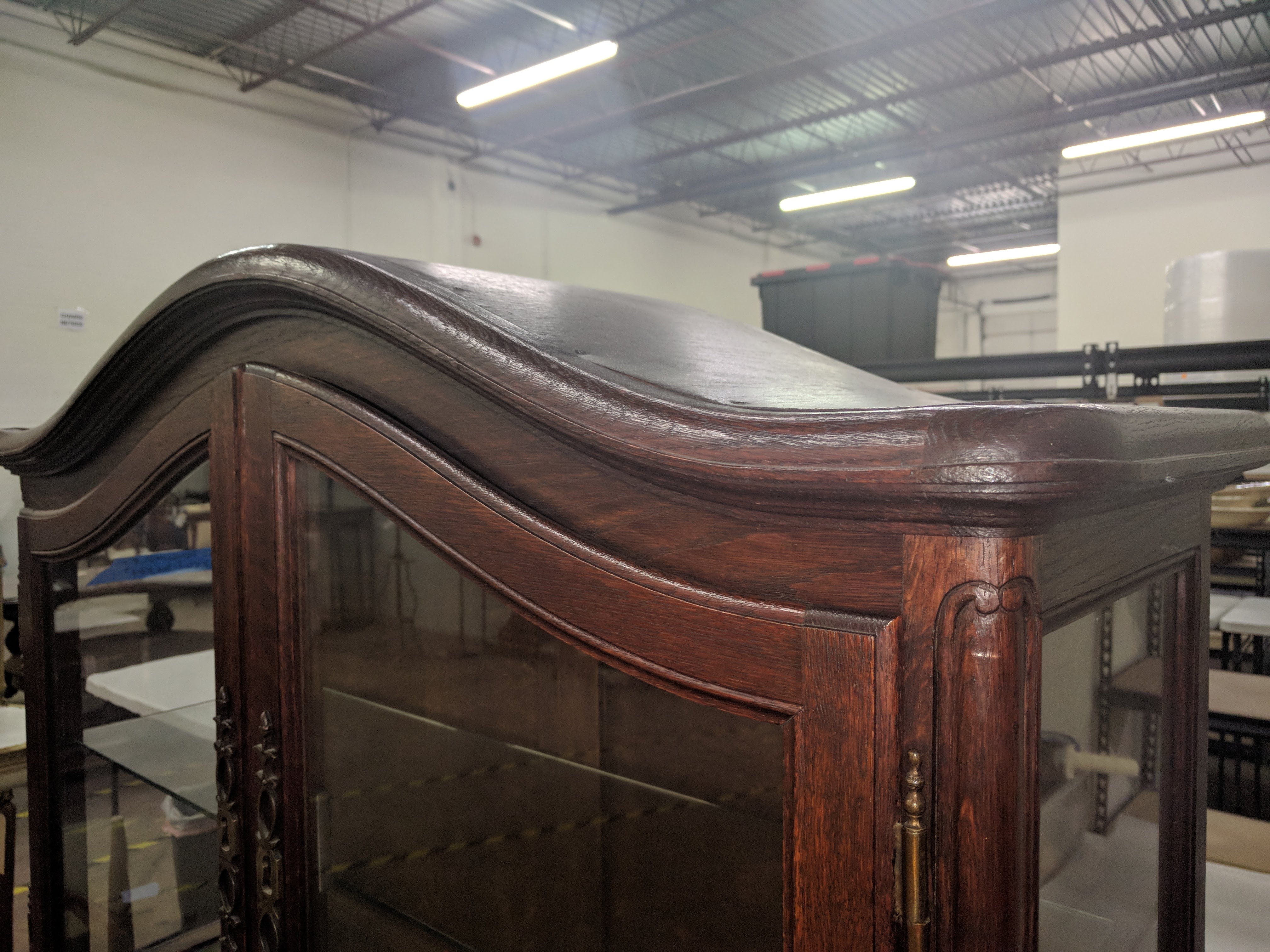 French Provincial Style Secretary Cabinet