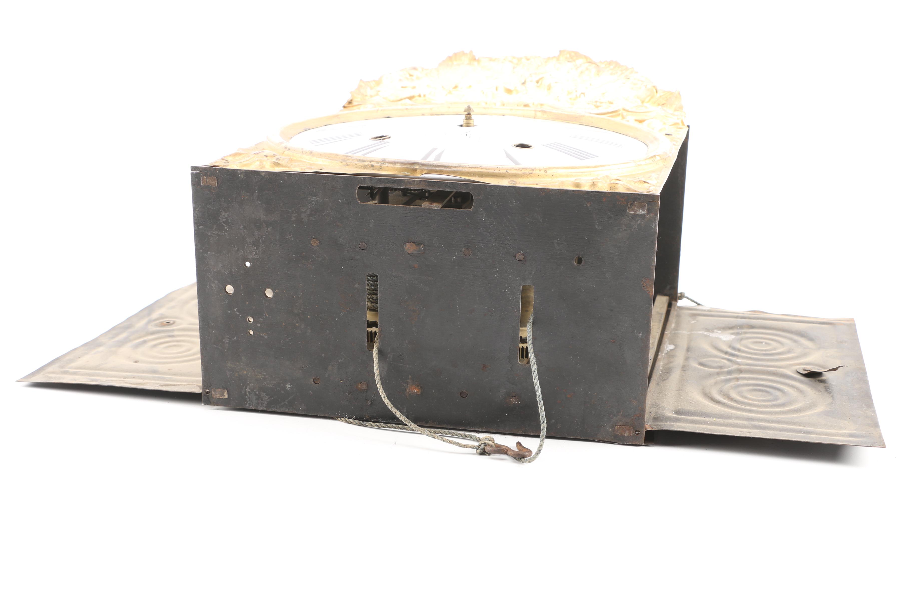 19th Century French Morbier Pendulum Wall Clock