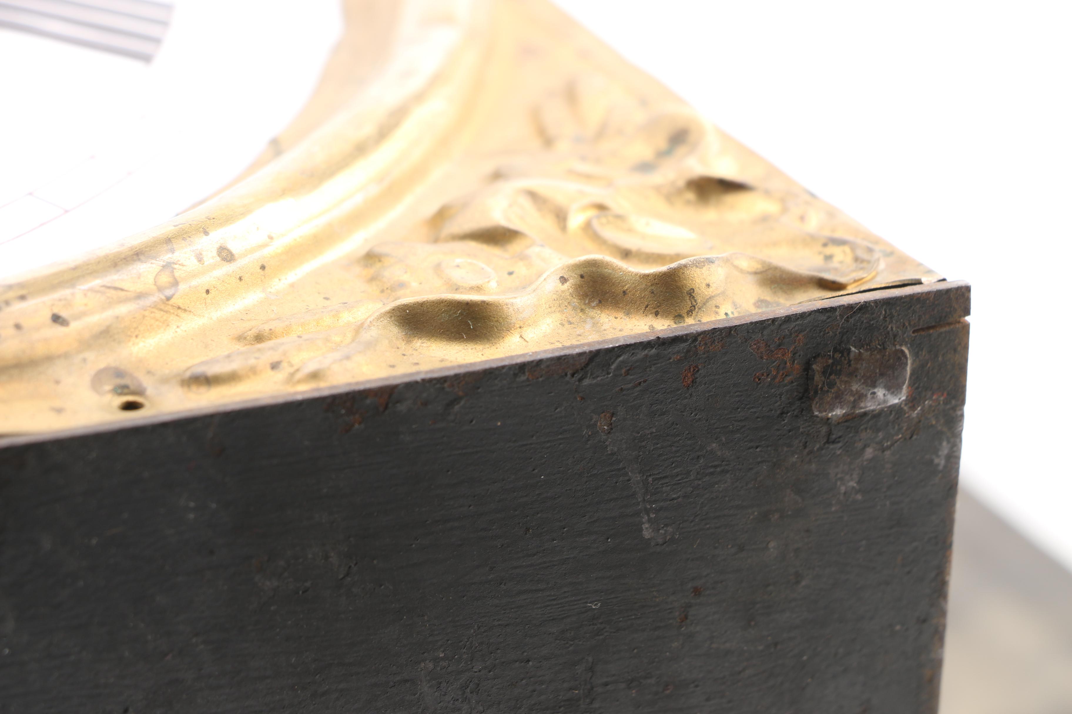 19th Century French Morbier Pendulum Wall Clock