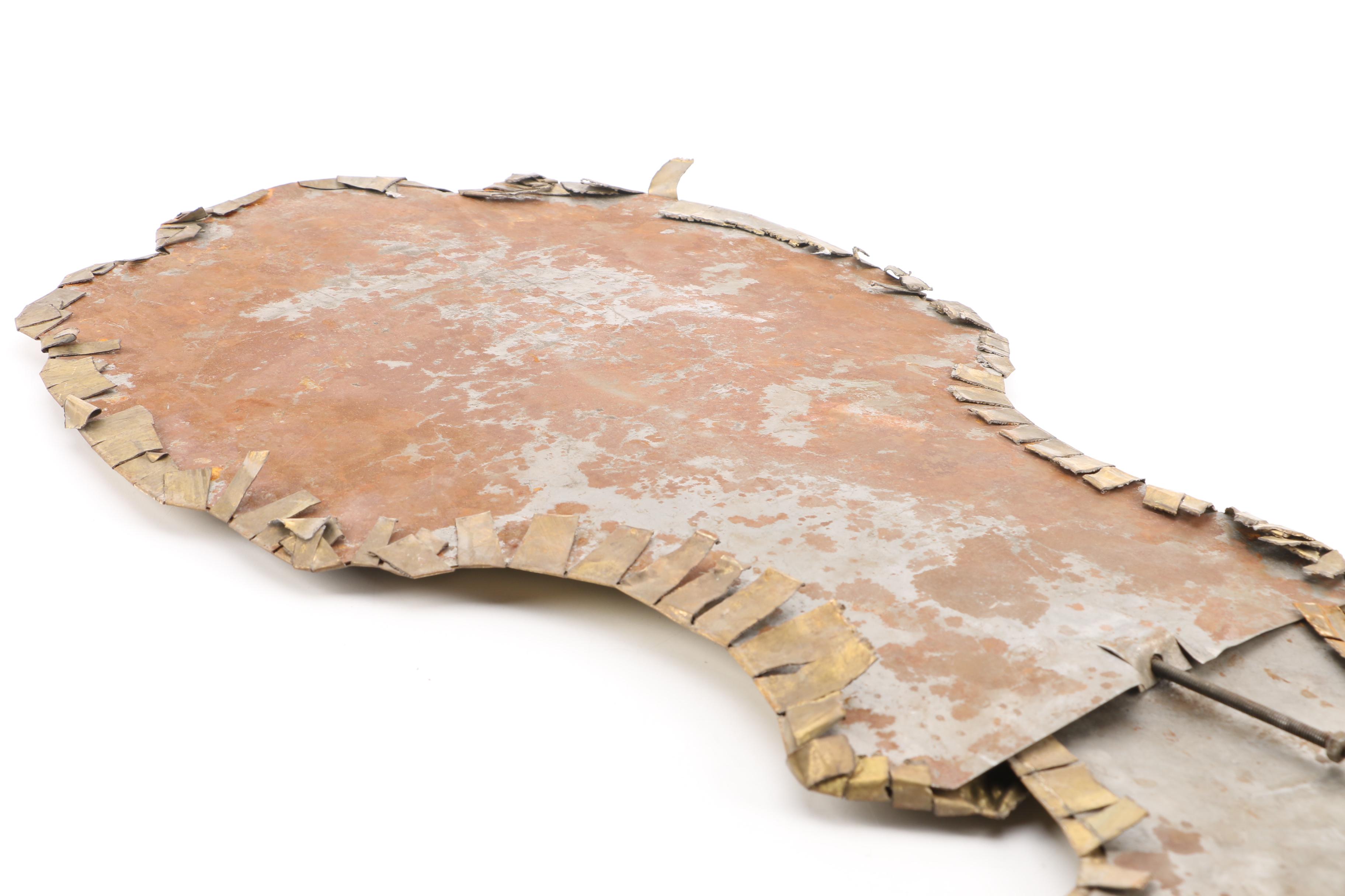 19th Century French Morbier Pendulum Wall Clock