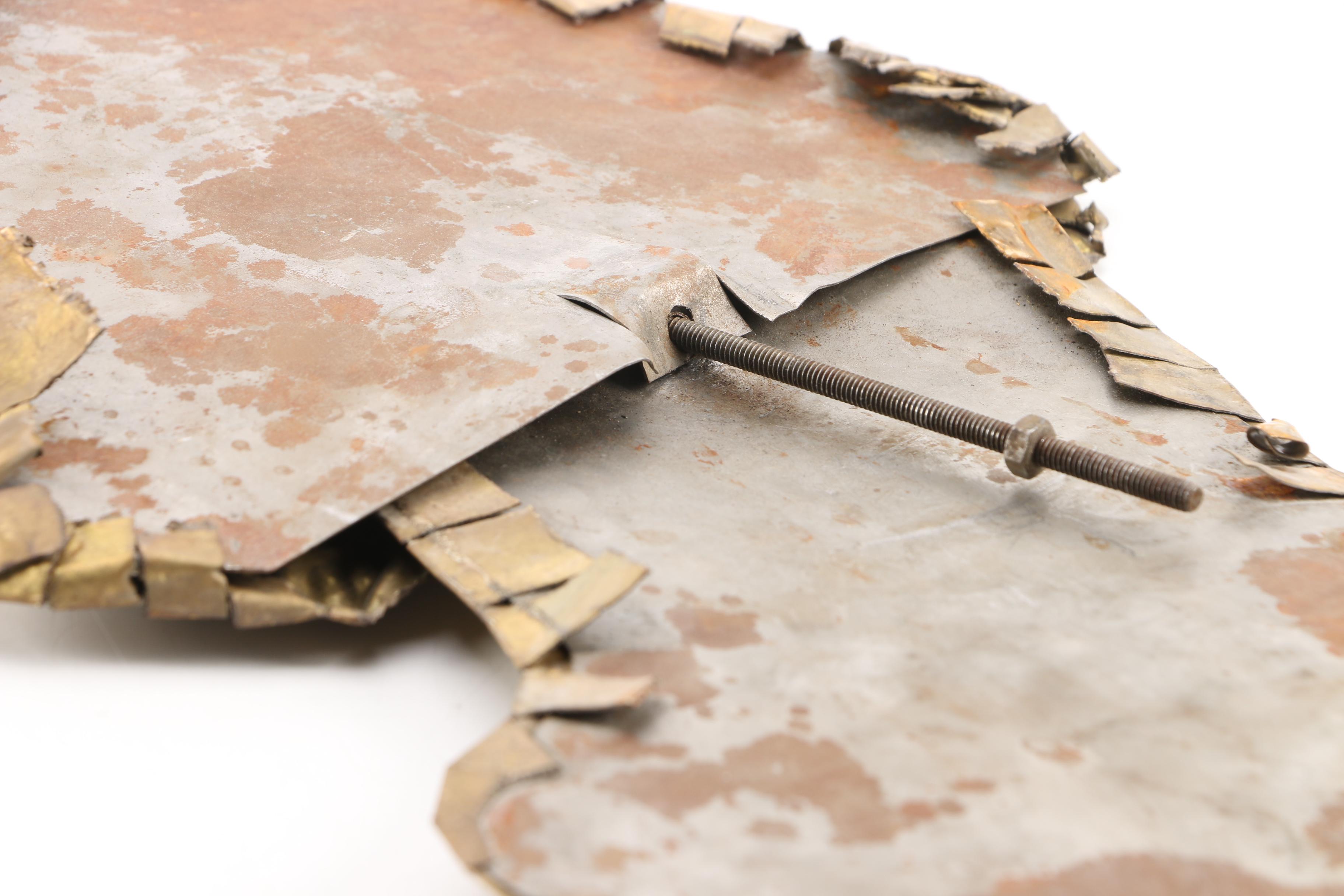 19th Century French Morbier Pendulum Wall Clock