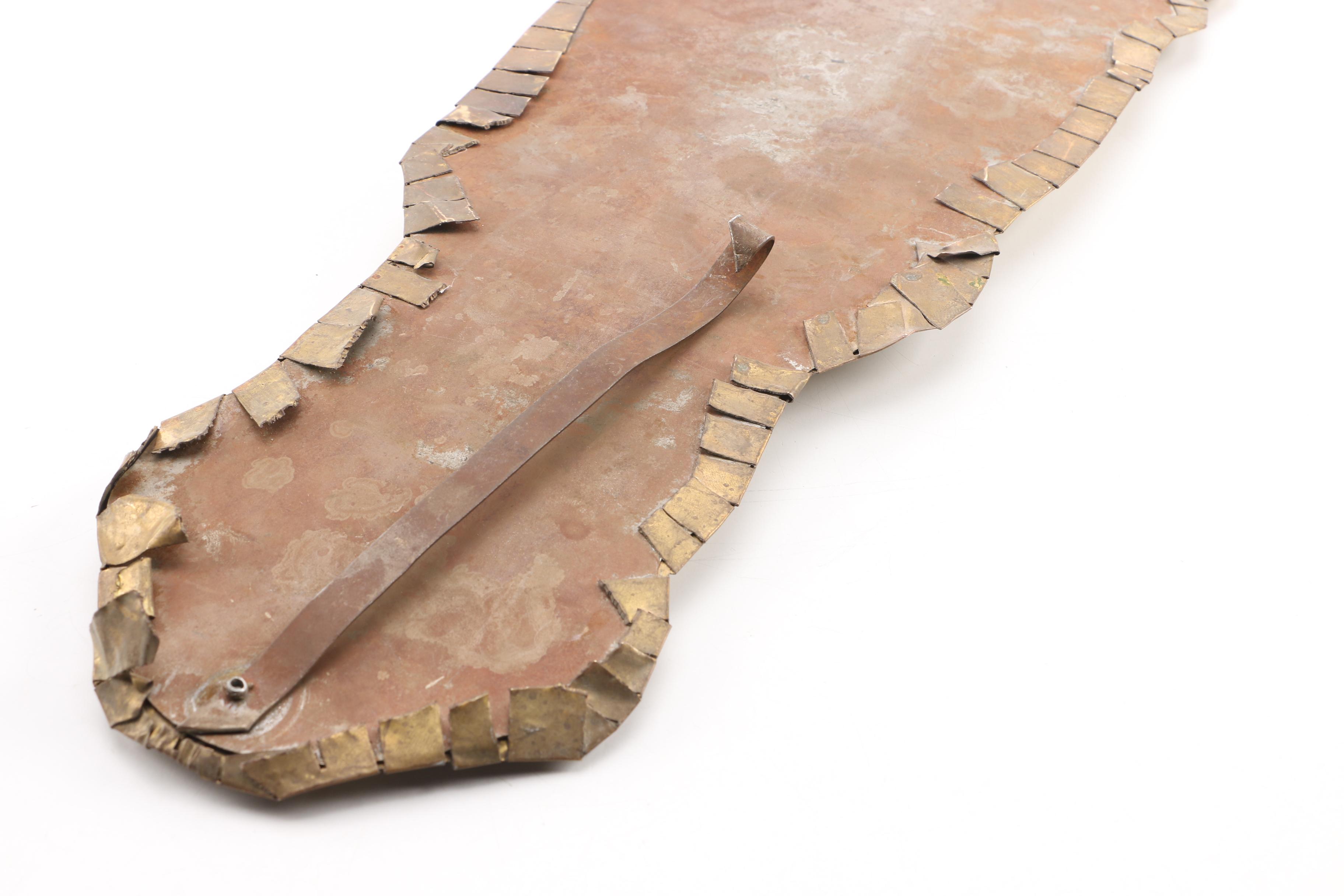 19th Century French Morbier Pendulum Wall Clock