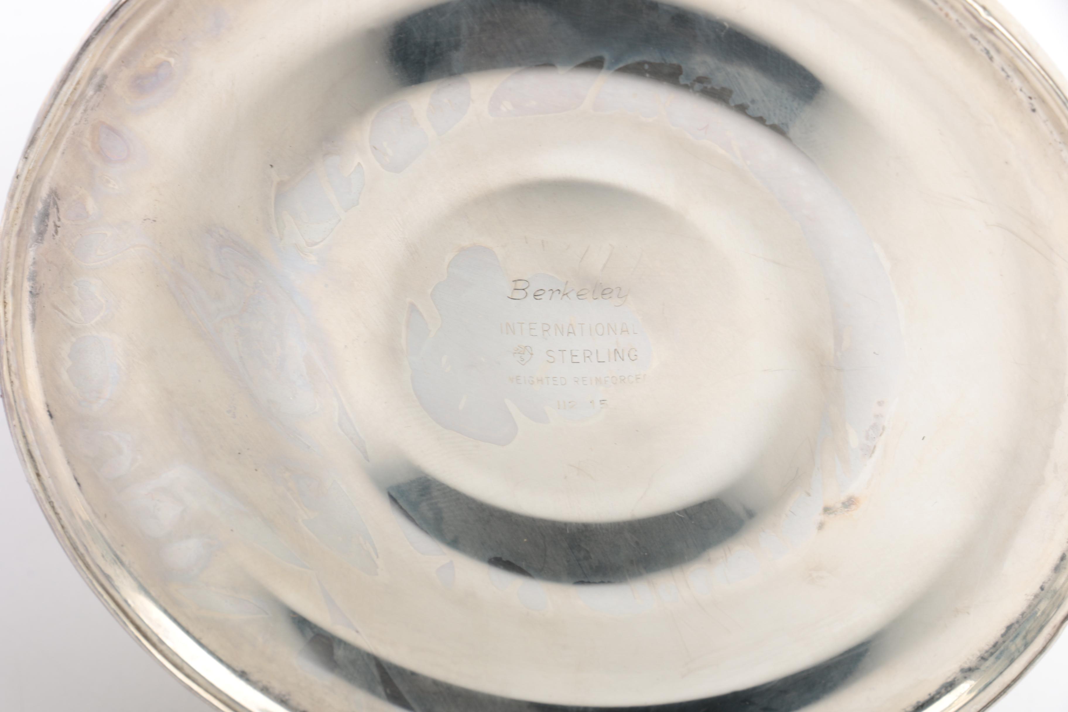 International Silver Co. "Berkeley" Weighted Sterling Candleholders and Others