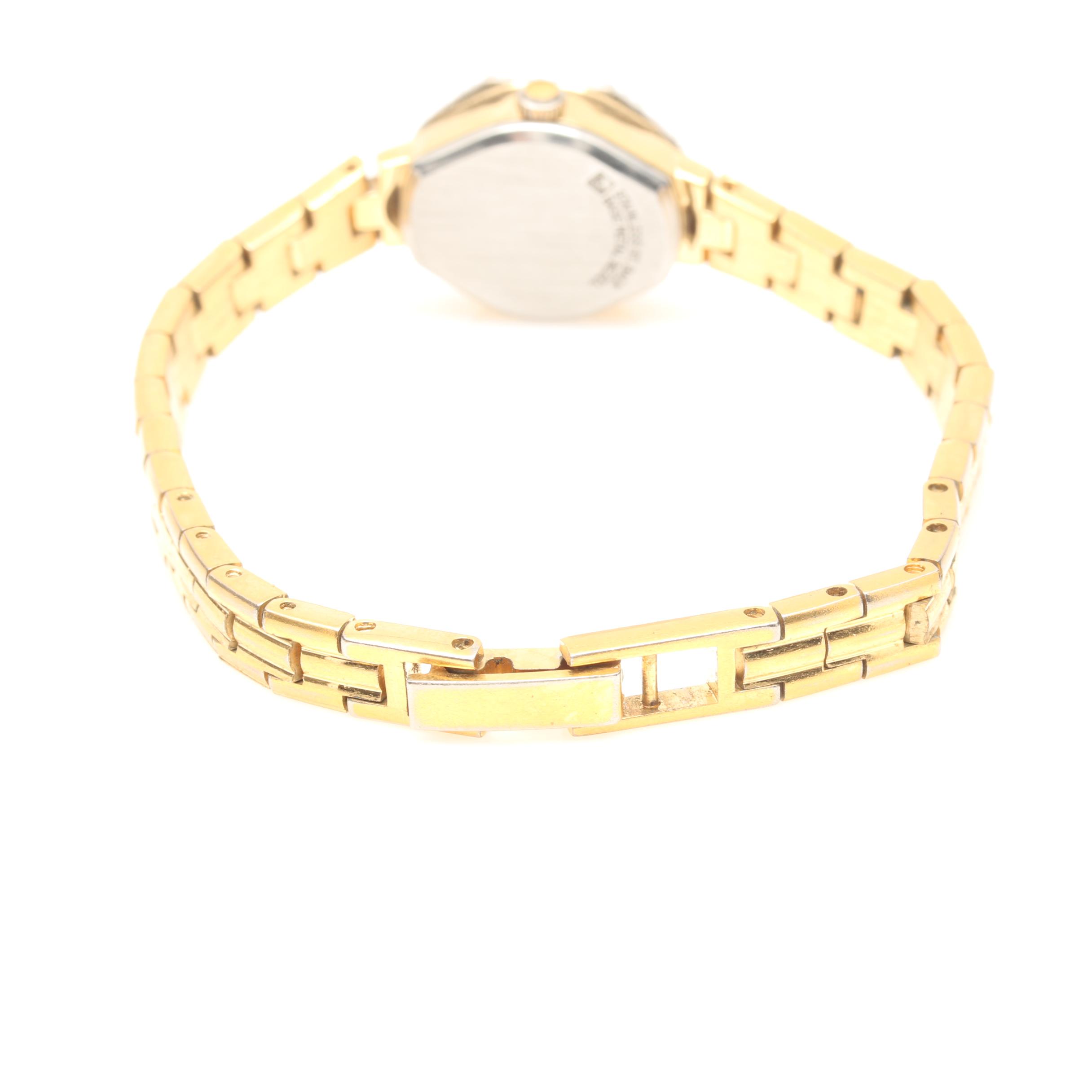 Croton Diamond Accent and Citizen Gold Tone Watches