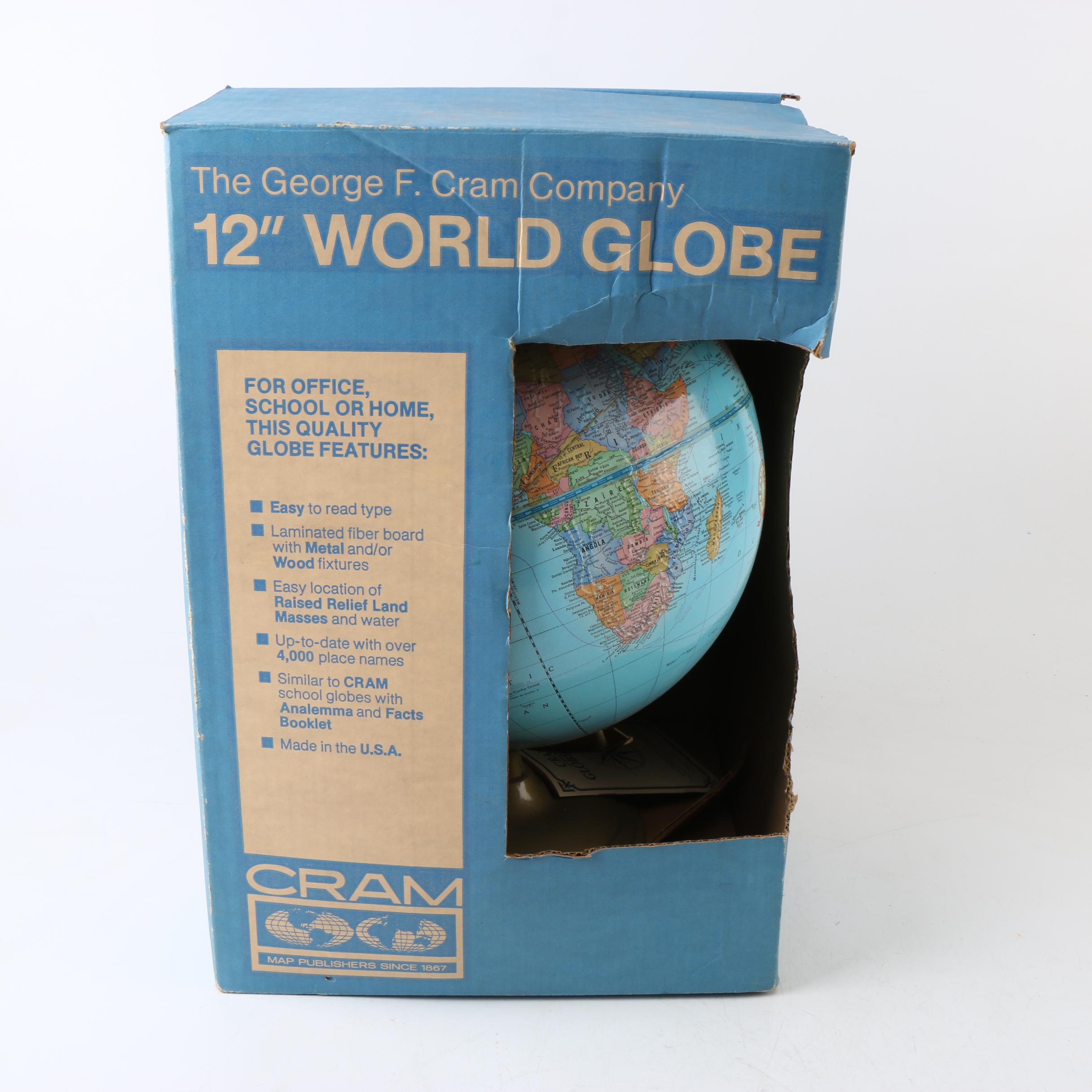 Vintage World Globes