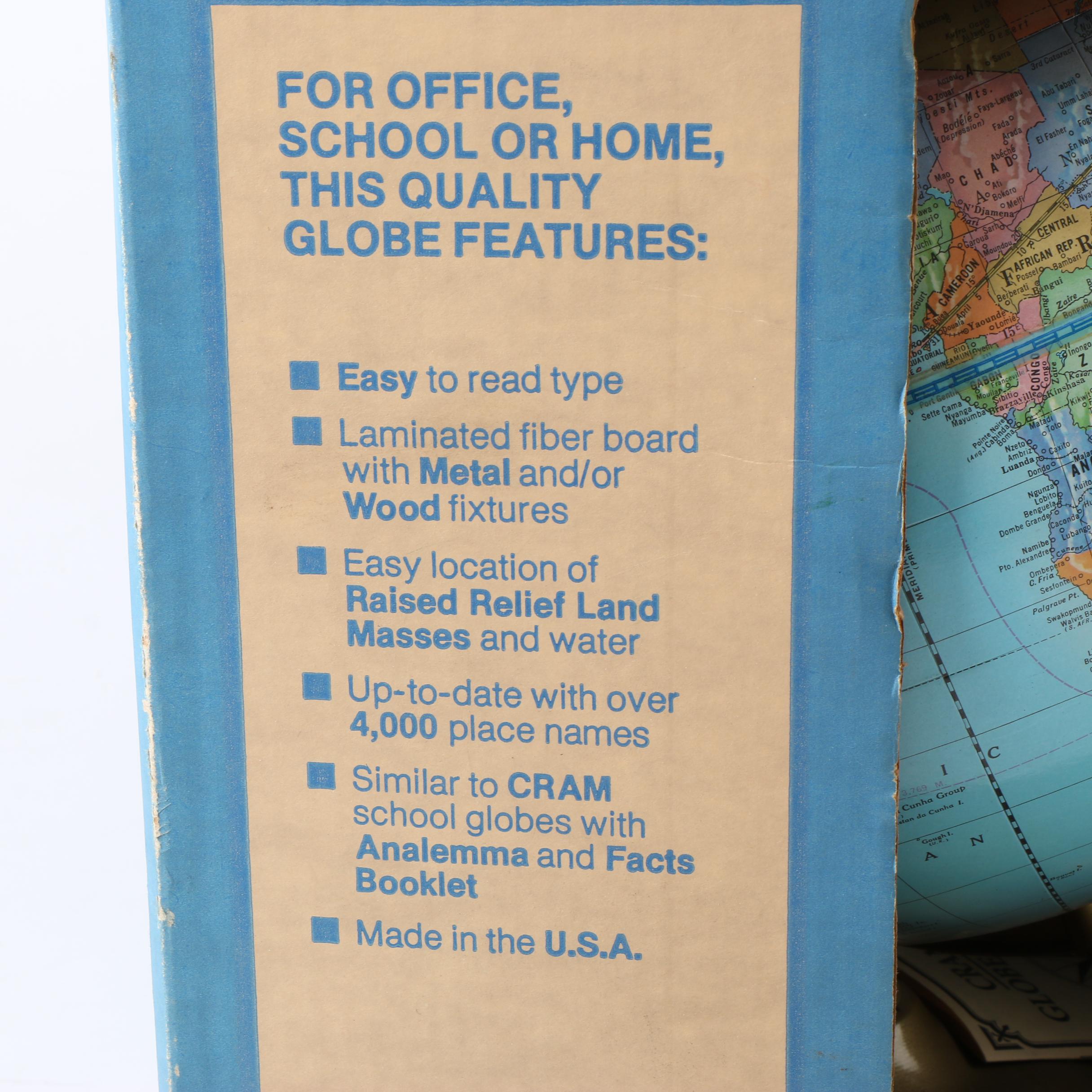 Vintage World Globes