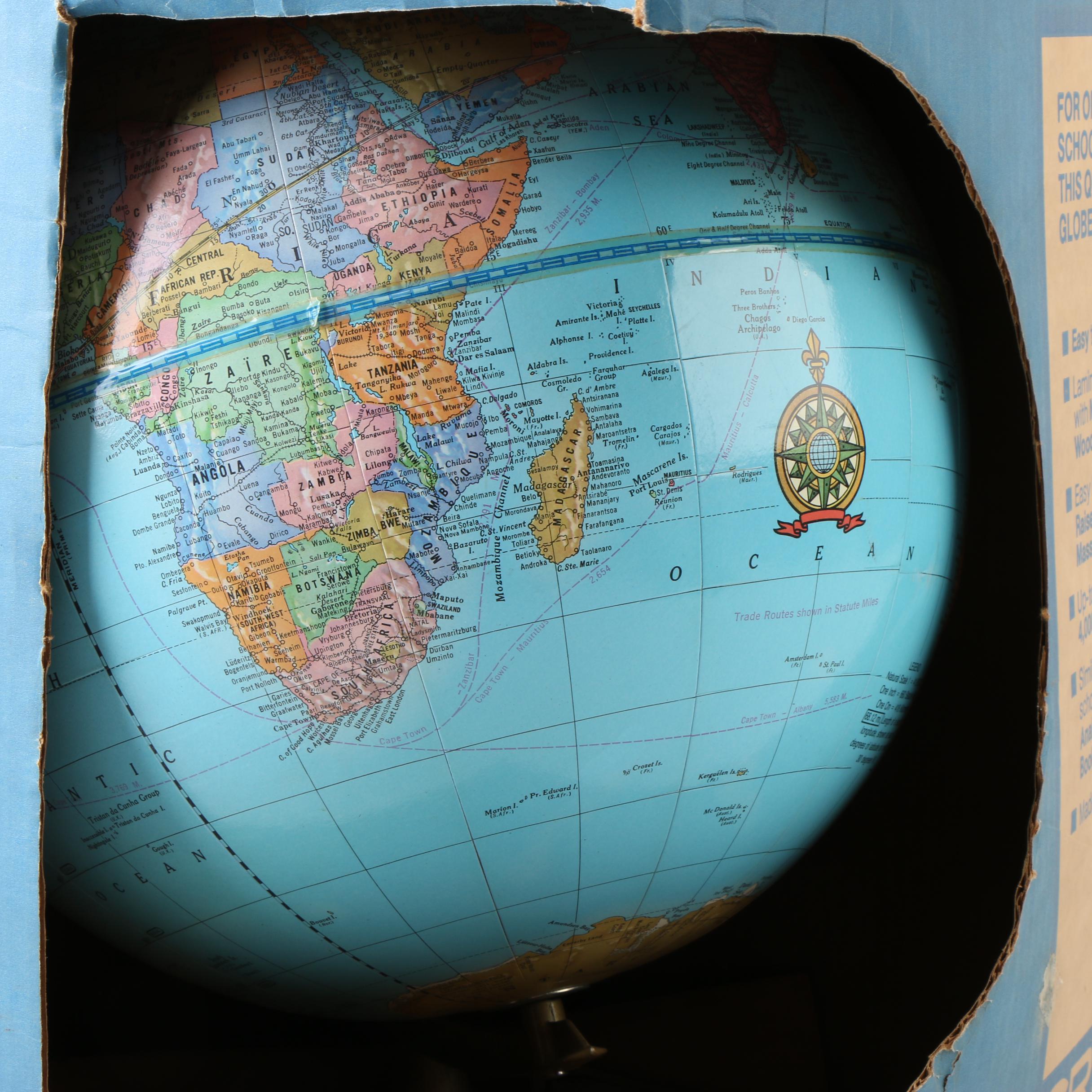 Vintage World Globes