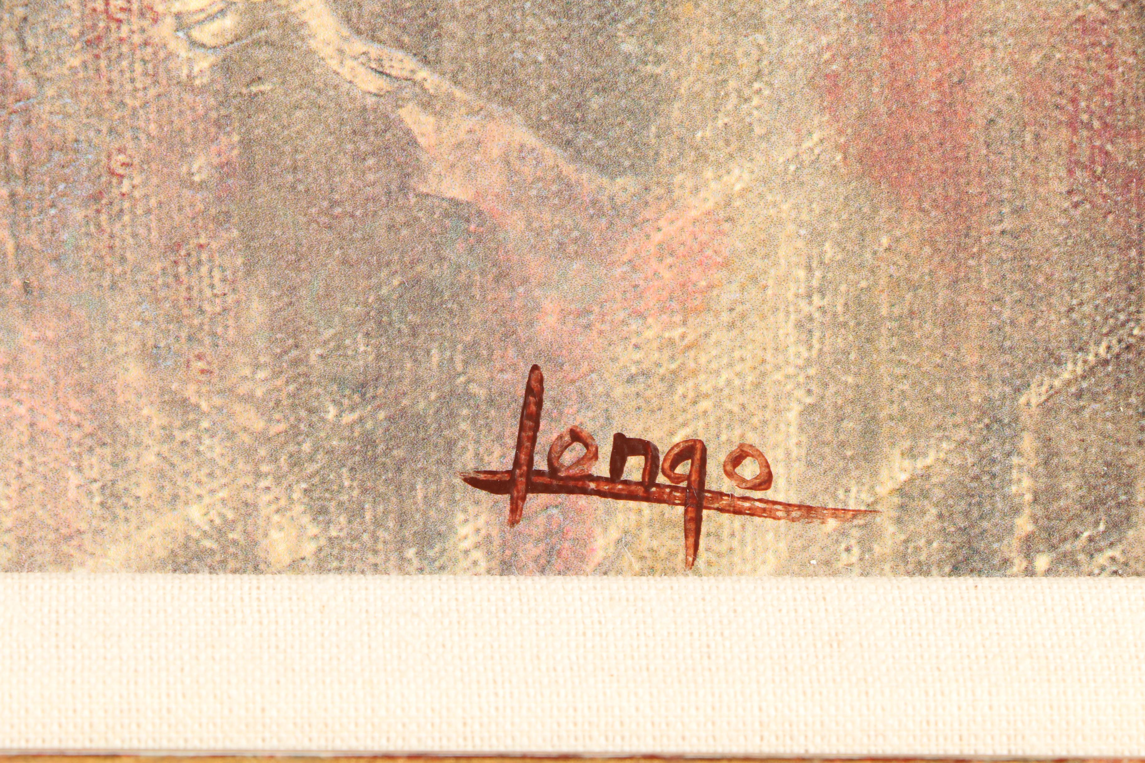 Longo Giclee "Calede de Saianta-Agnes"