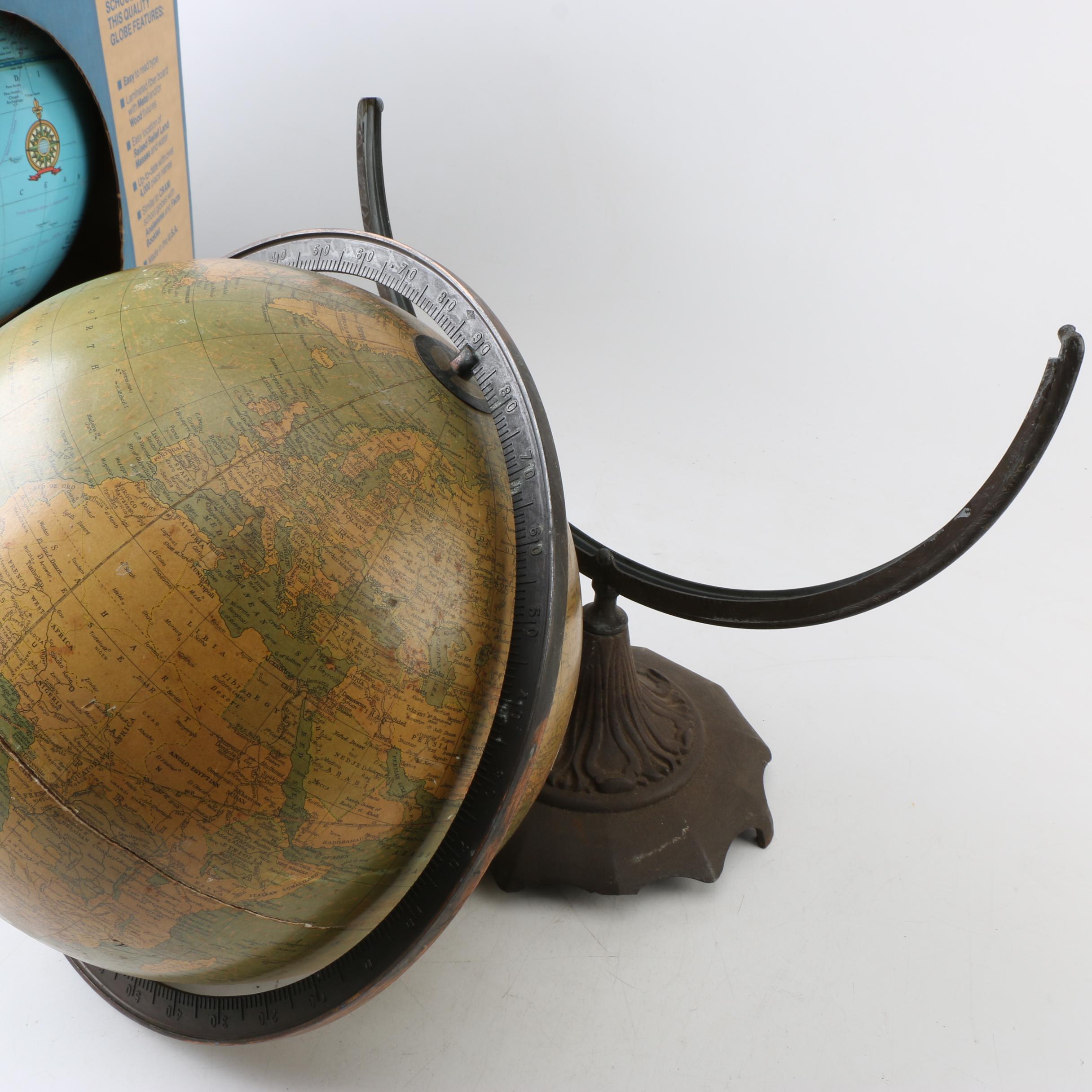 Vintage World Globes