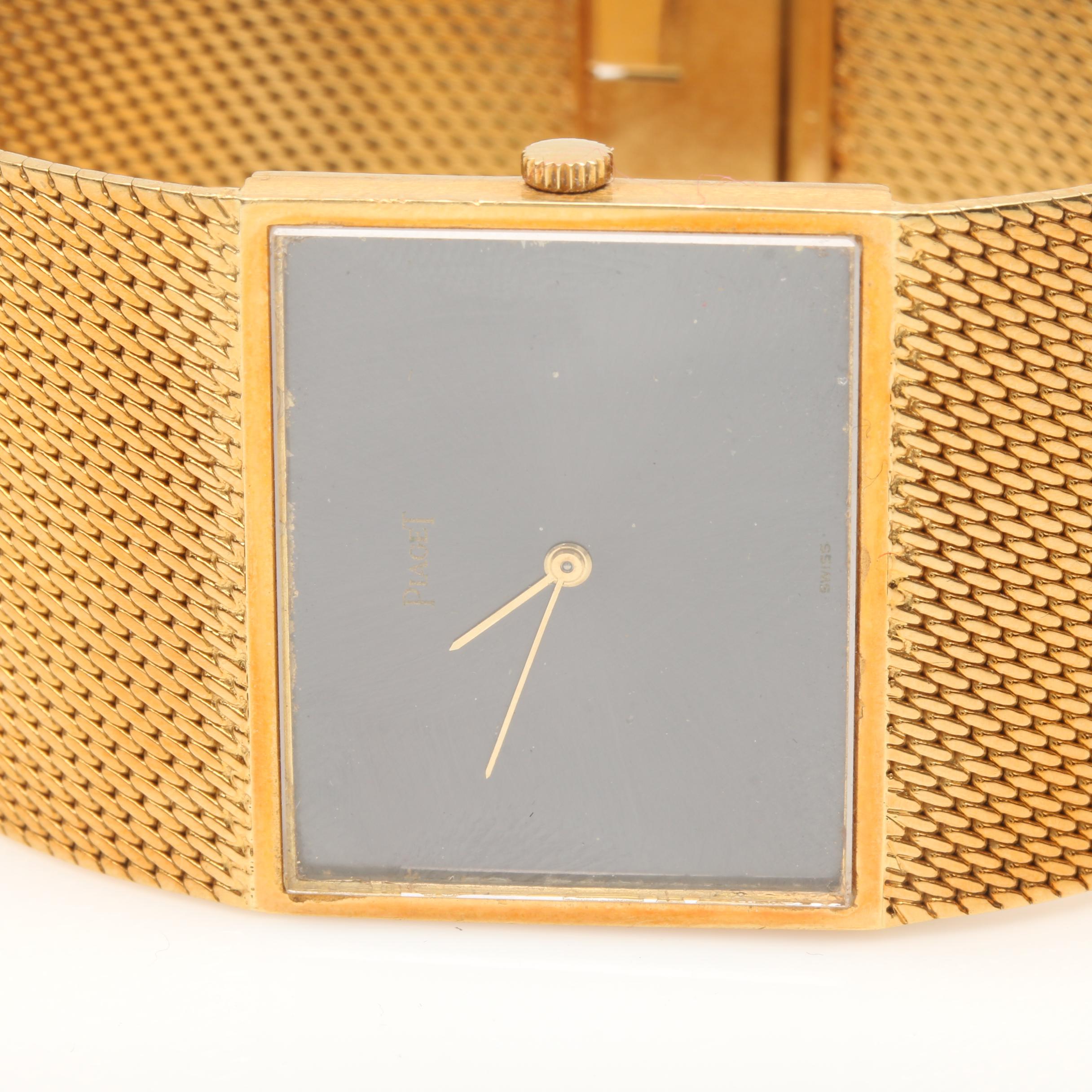 18K Yellow Gold Piaget Watch