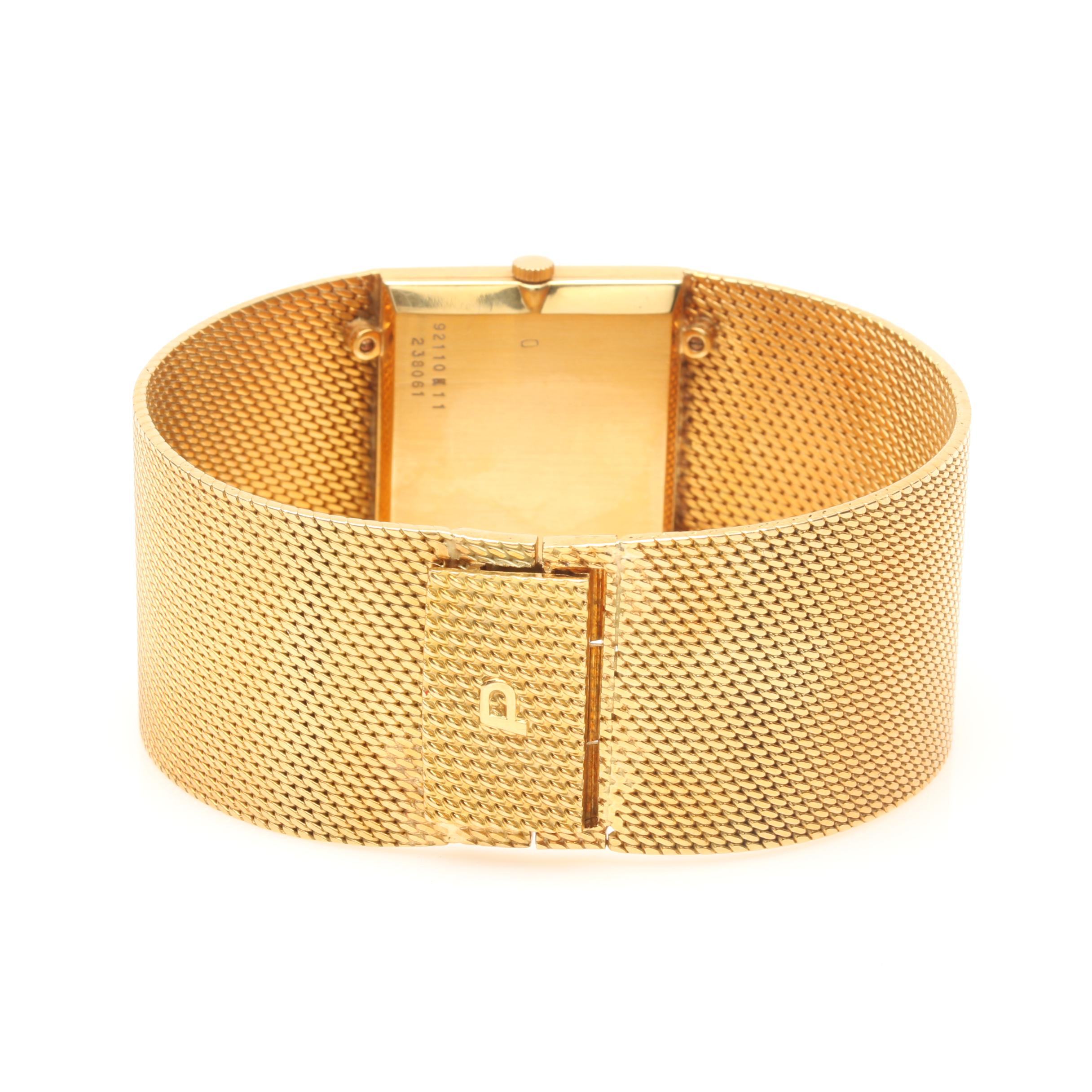 18K Yellow Gold Piaget Watch