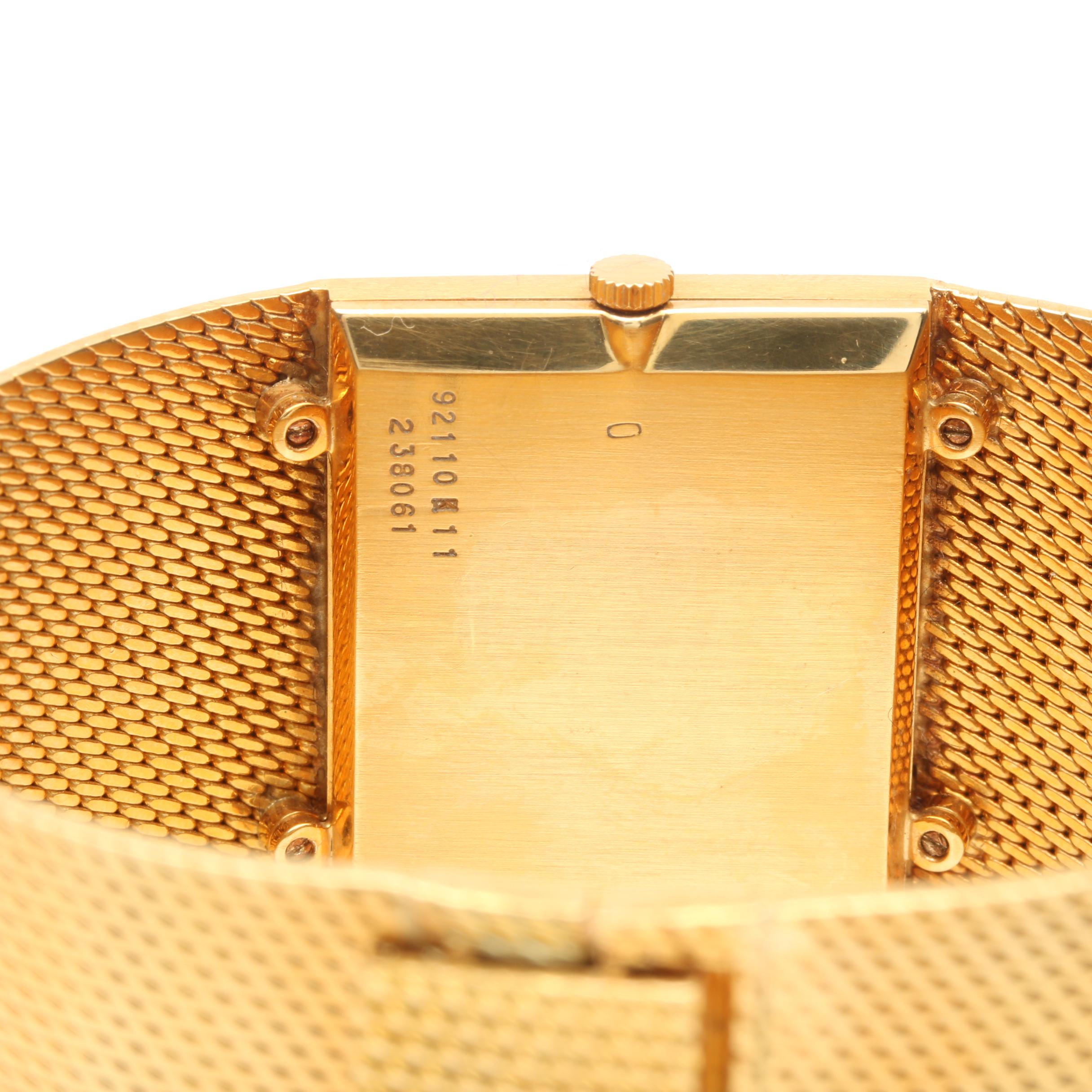 18K Yellow Gold Piaget Watch