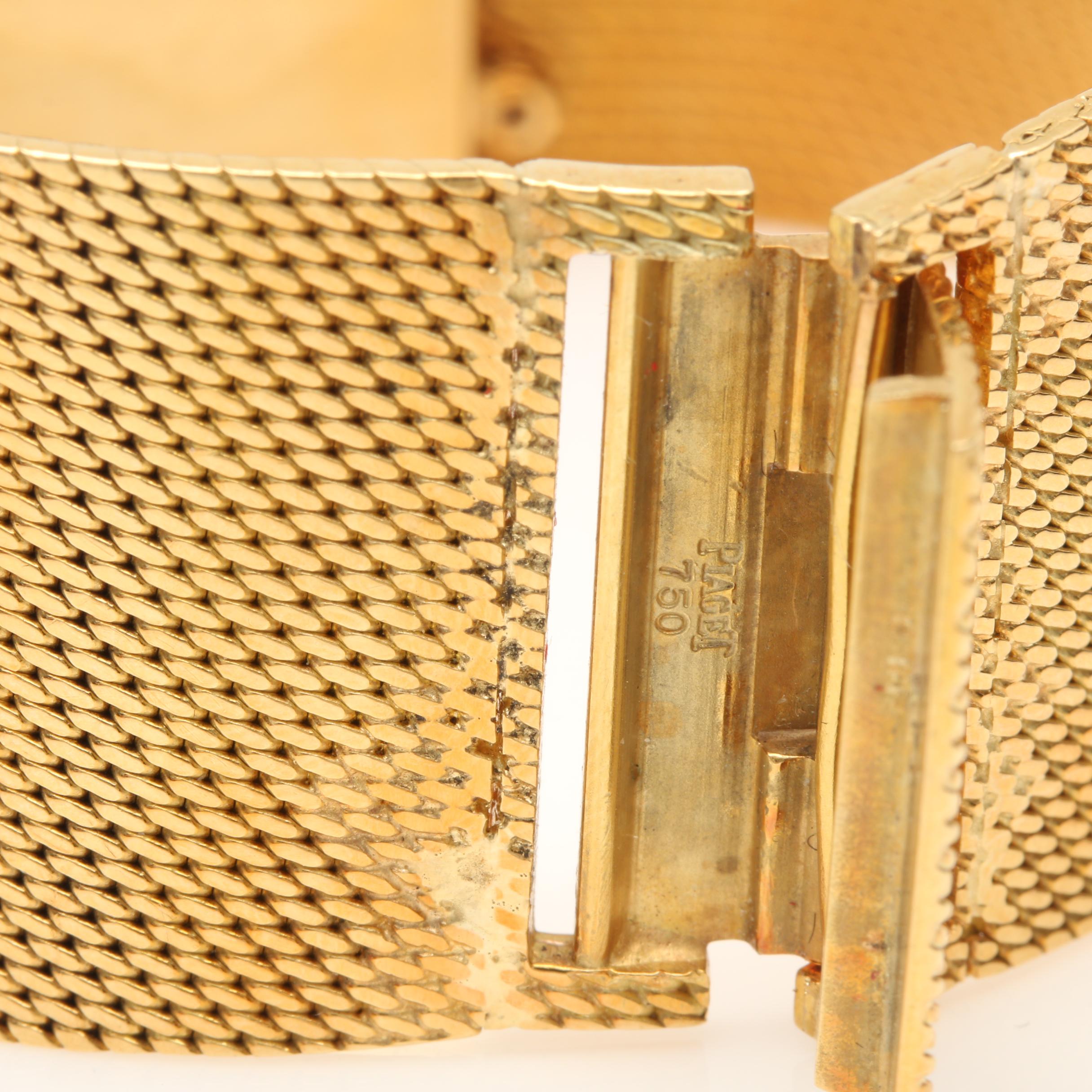 18K Yellow Gold Piaget Watch