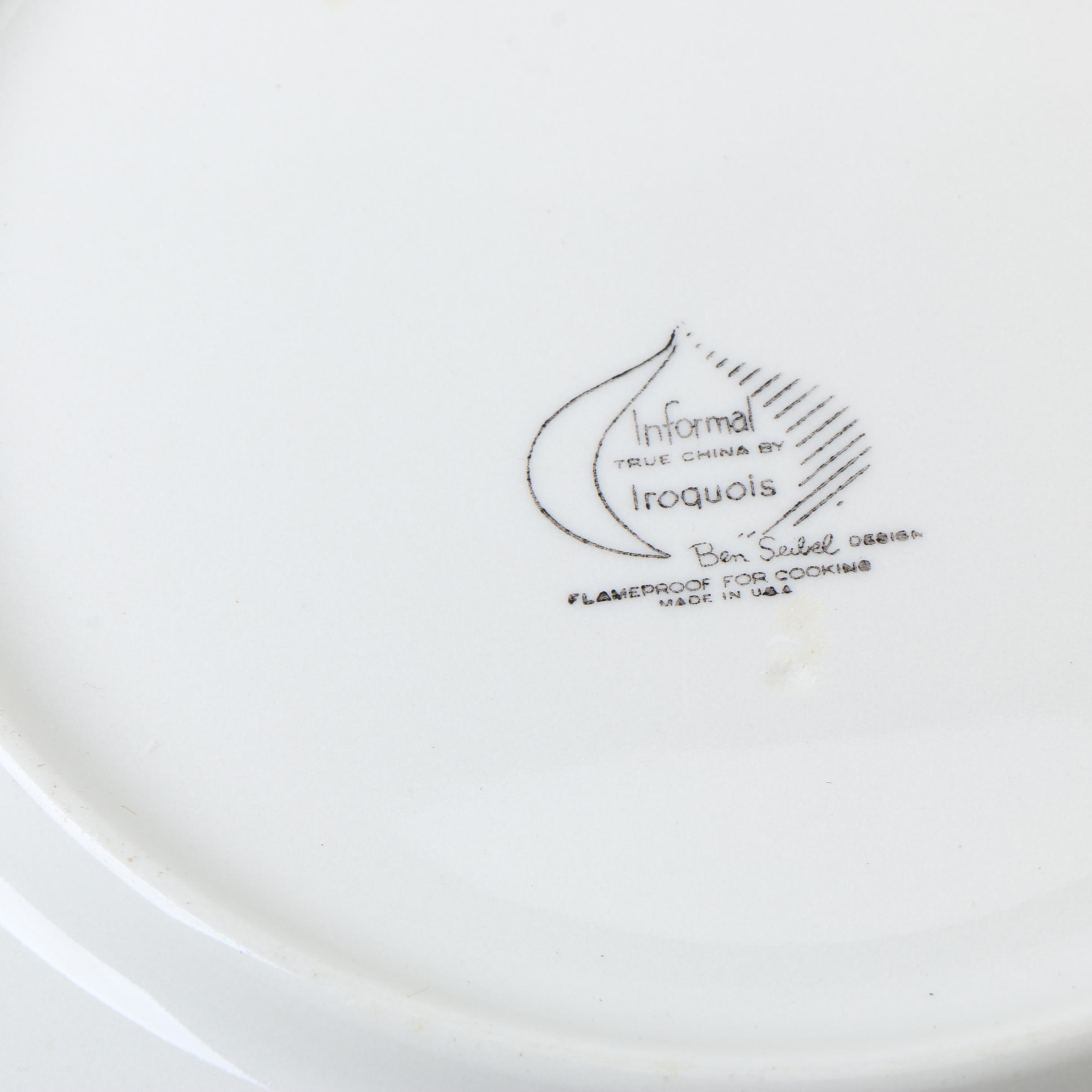 Mid Century Iroquois by Ben Seibel "Thane" Tableware