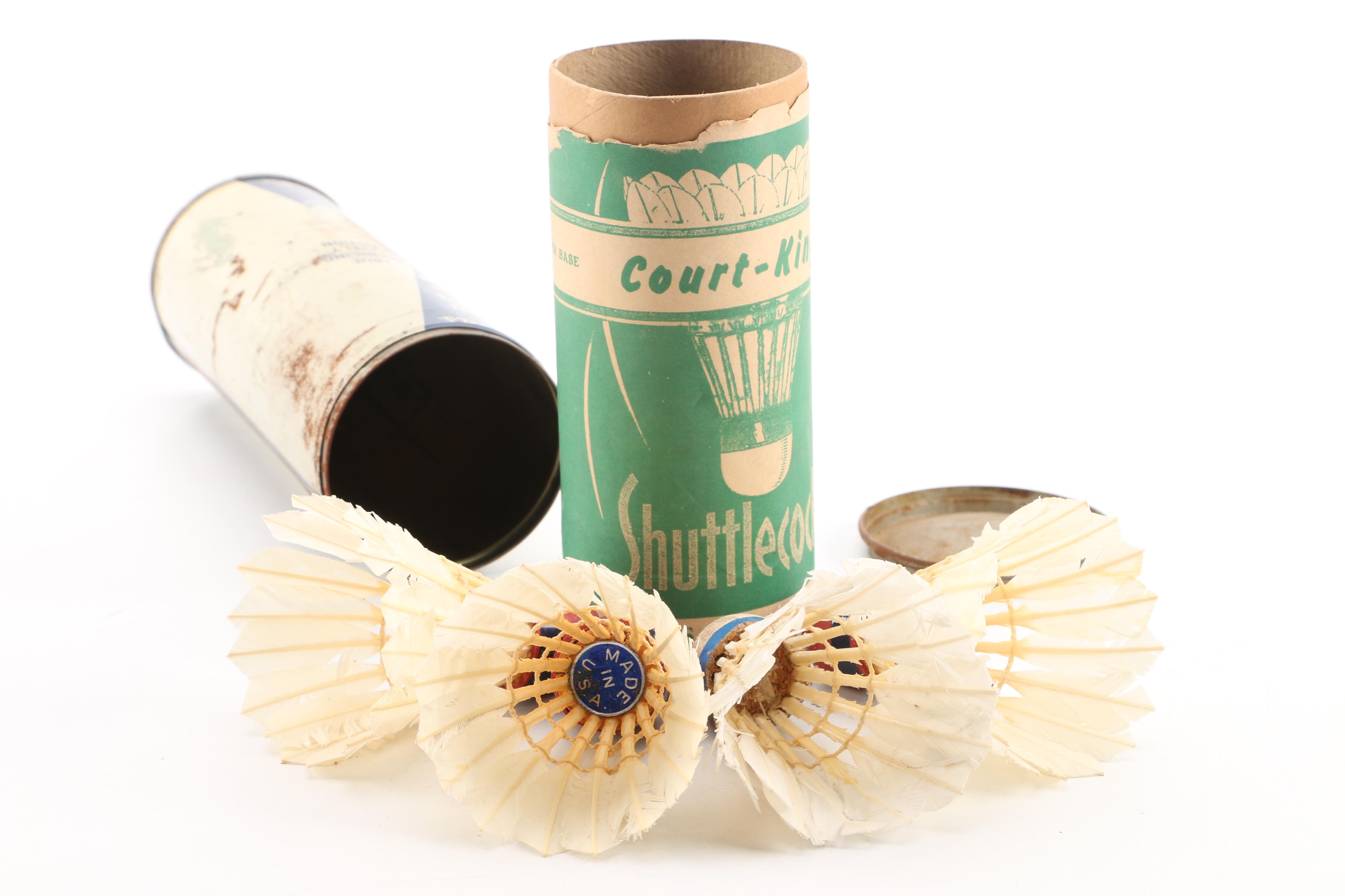 Vintage Tennis Rackets Featuring Goldsmith and Lakeside