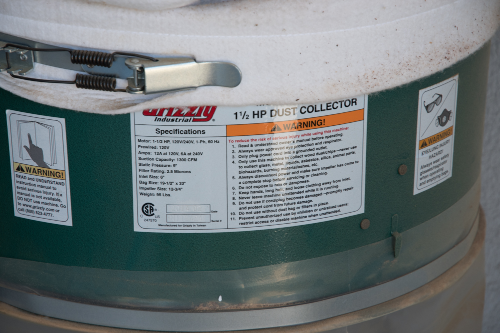 Grizzly Industrial Dust Collector