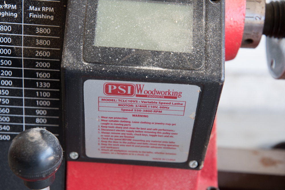 Turncrafter Commander PSI Woodworking Lathe