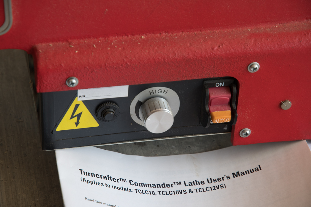 Turncrafter Commander PSI Woodworking Lathe