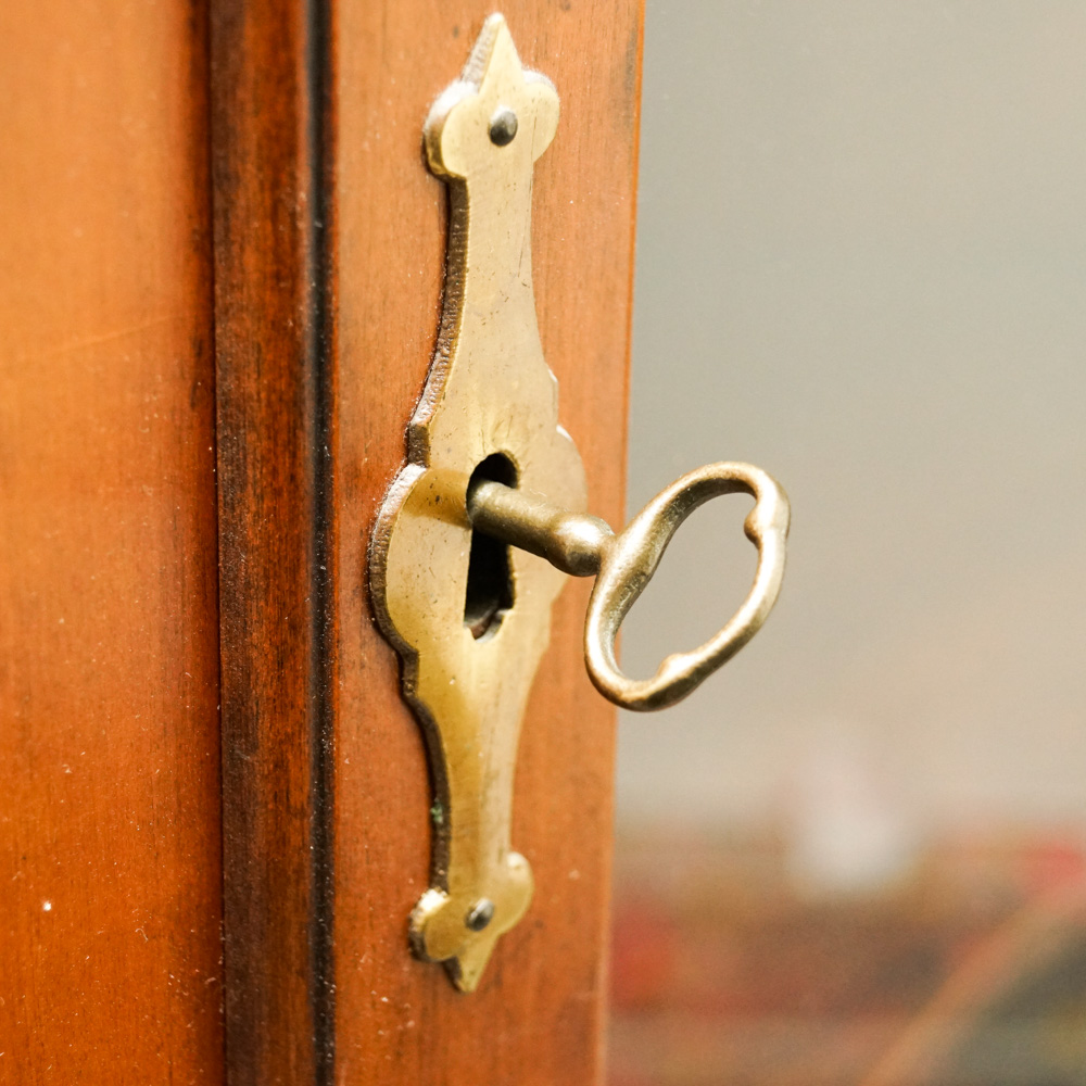 Chippendale-Style Corner Cabinet