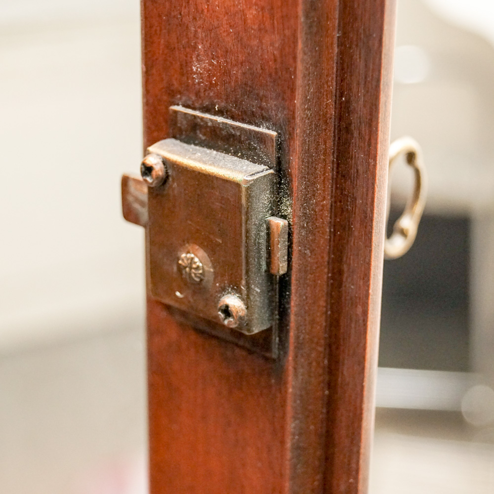 Chippendale-Style Corner Cabinet