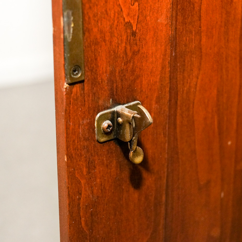Chippendale-Style Corner Cabinet
