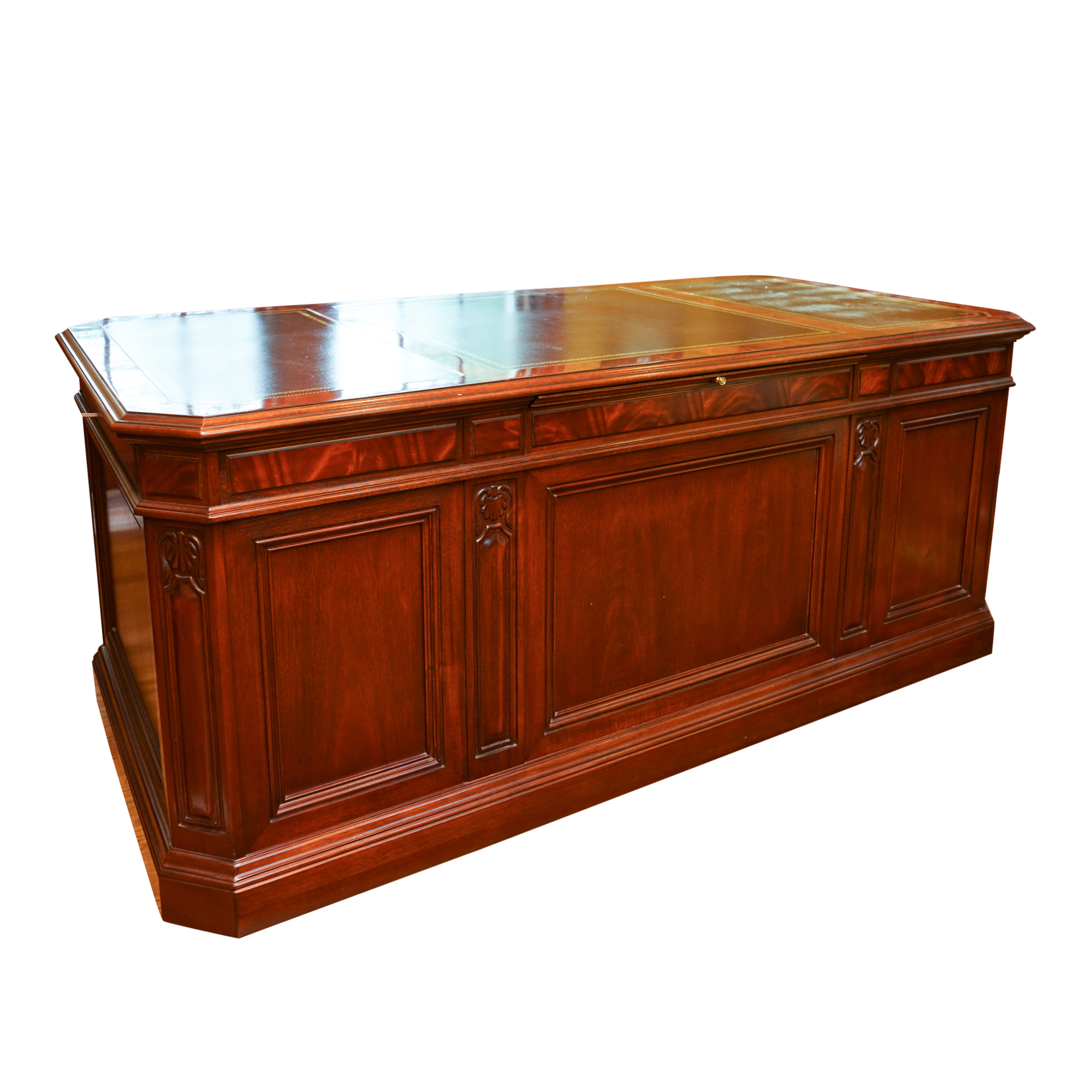 Mahogany Executive Desk by Sligh