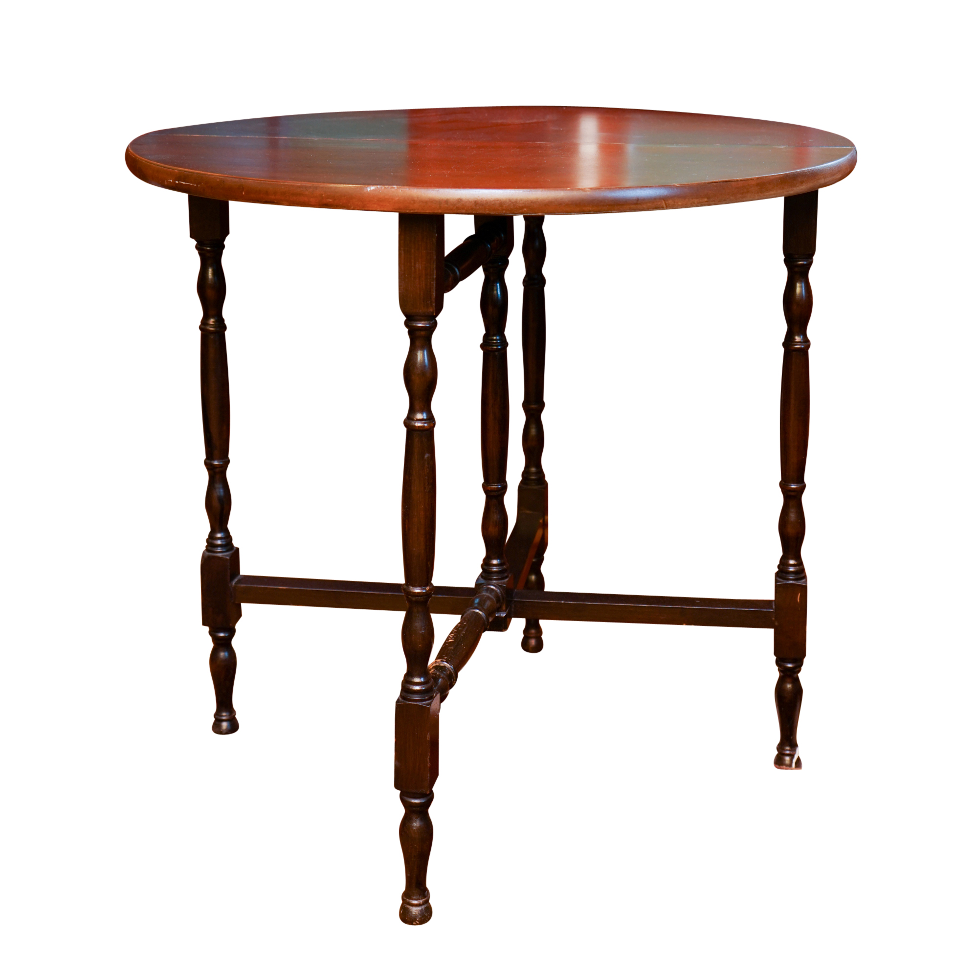 Gate Leg Demilune Accent Table by Hannahs