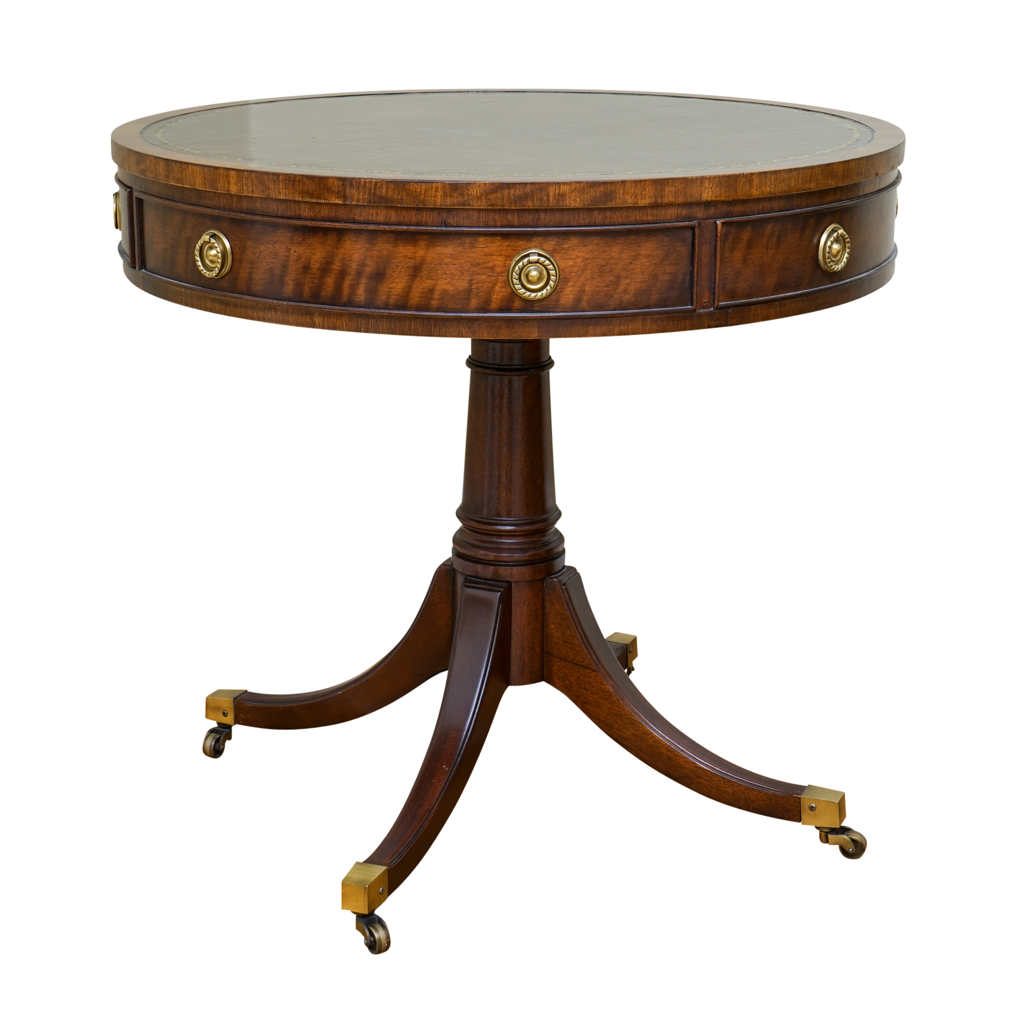 Duncan Phyfe Style Drum Table