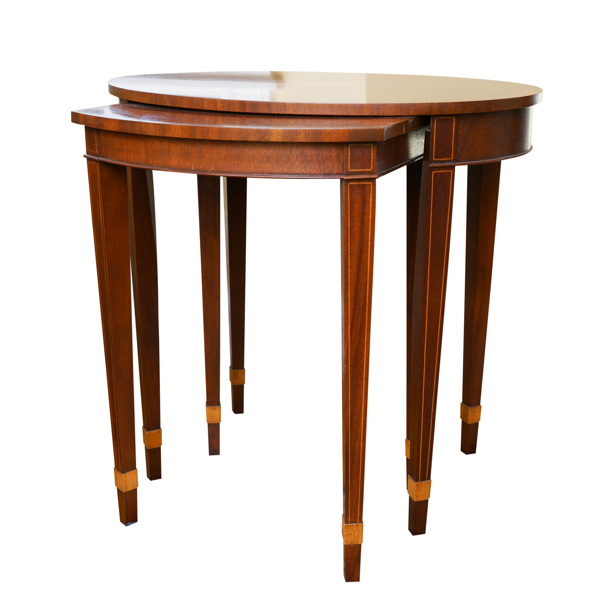 Federal Style Nesting Tables by Baker Furniture