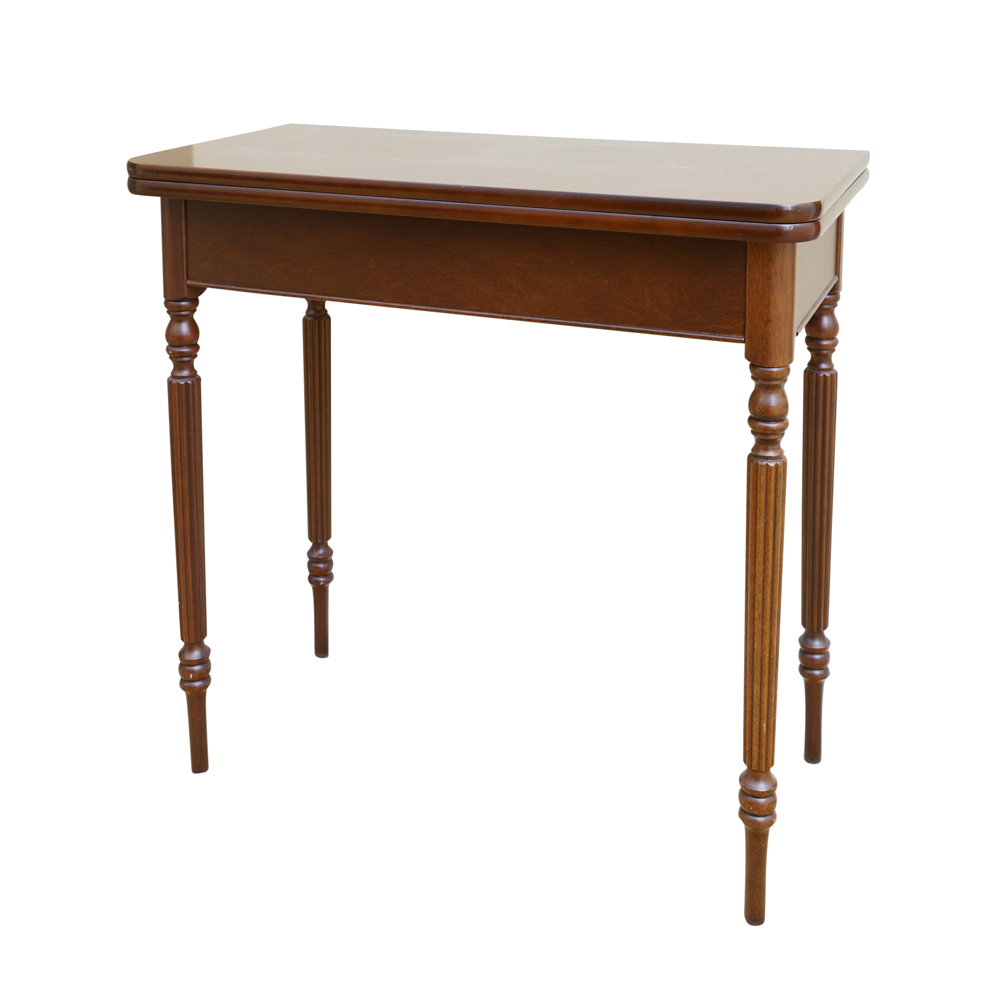 Sheraton Style Flip Top Game Table