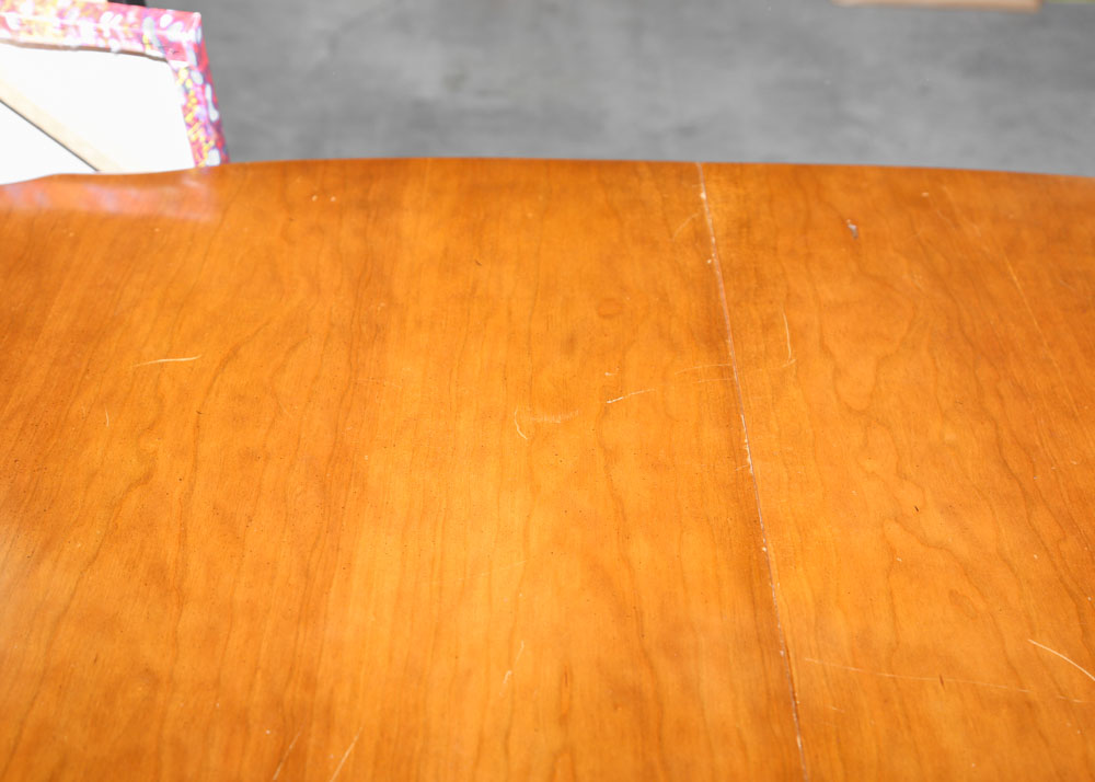 Vintage Bassett French Provincial Style Dining Table