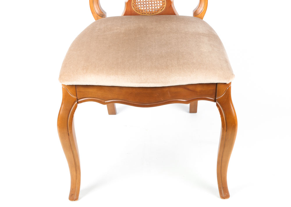 Vintage Bassett French Provincial Style Dining Chairs