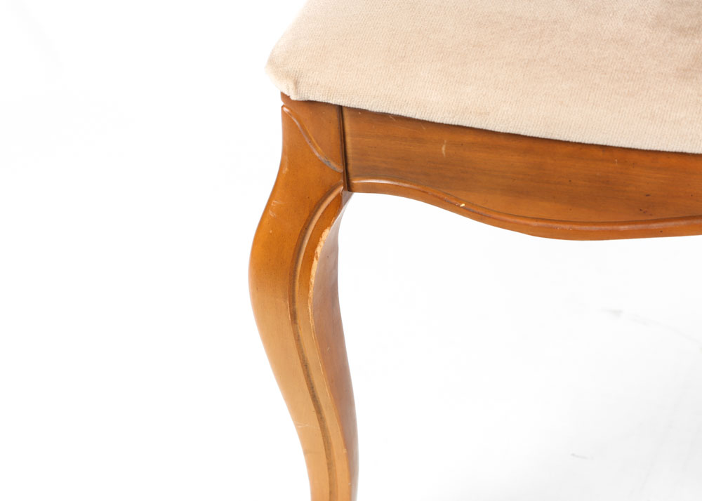 Vintage Bassett French Provincial Style Dining Chairs