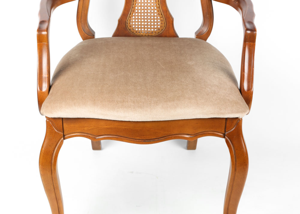 Vintage Bassett French Provincial Style Dining Chairs