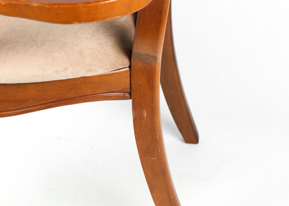 Vintage Bassett French Provincial Style Dining Chairs