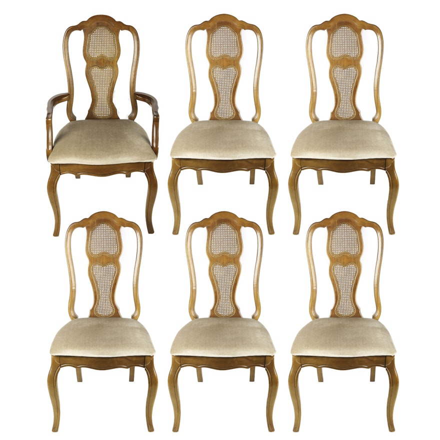 Vintage Bassett French Provincial Style Dining Chairs
