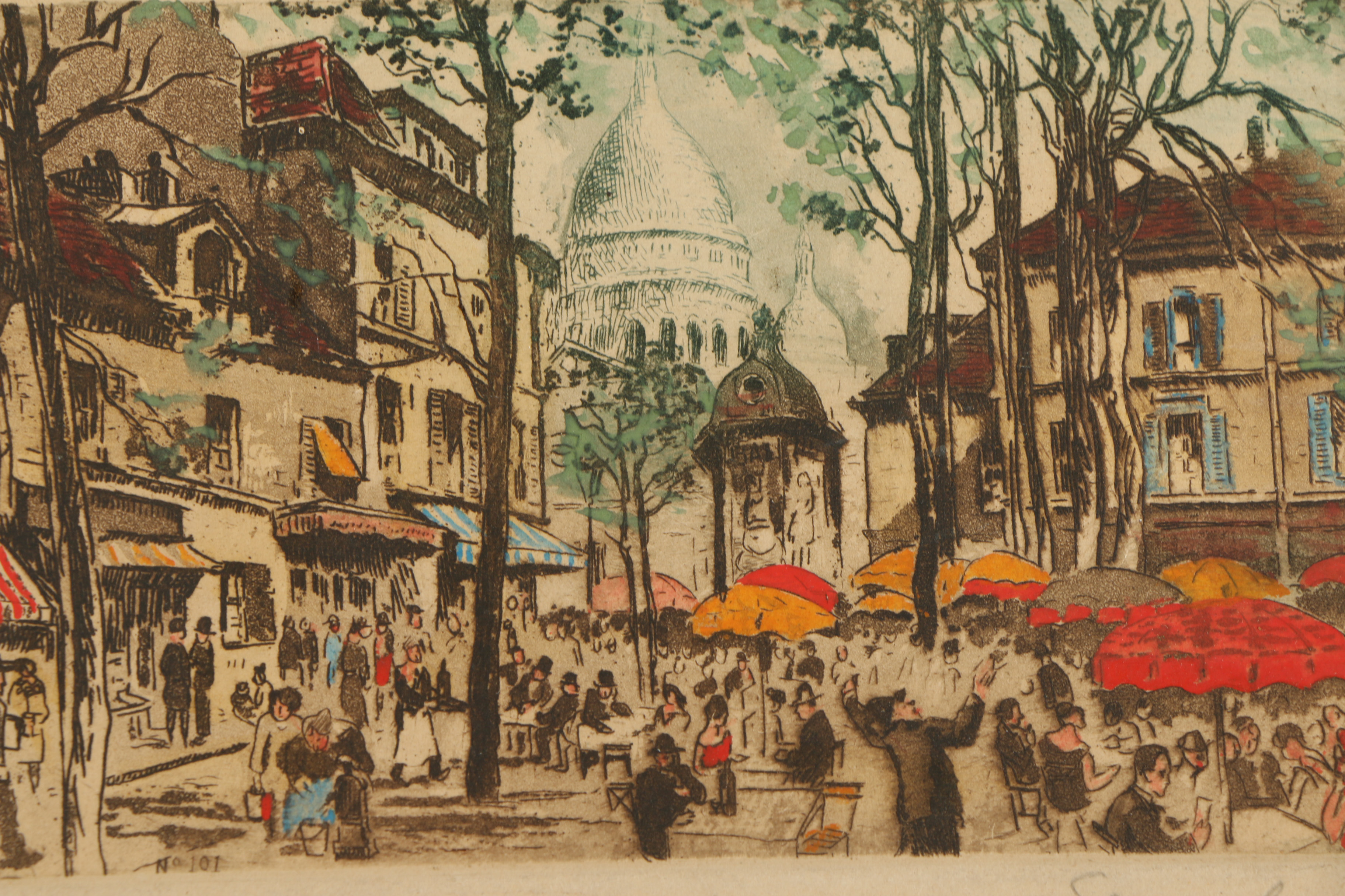 Prints and Paintings of European Street Scenes