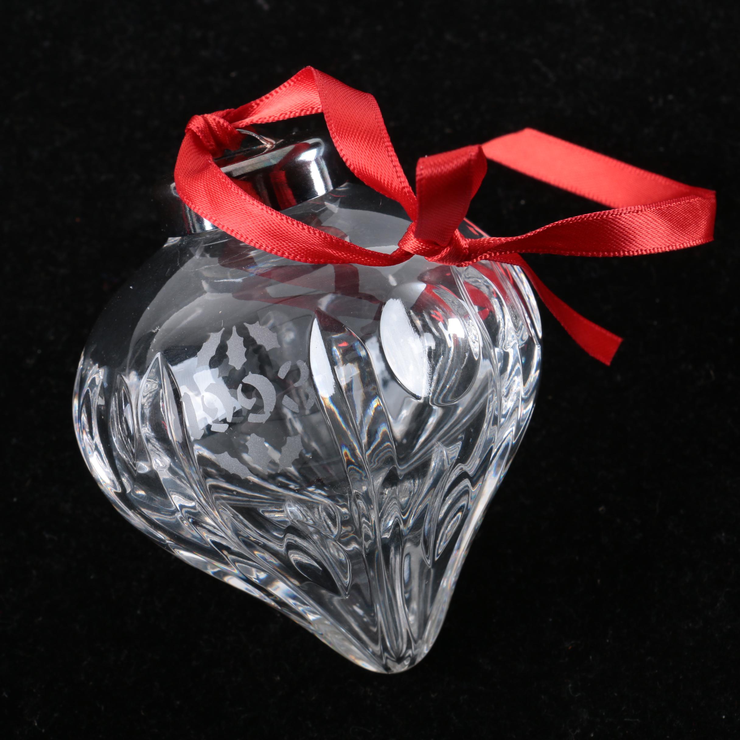 Waterford Crystal Christmas Tree Ornaments