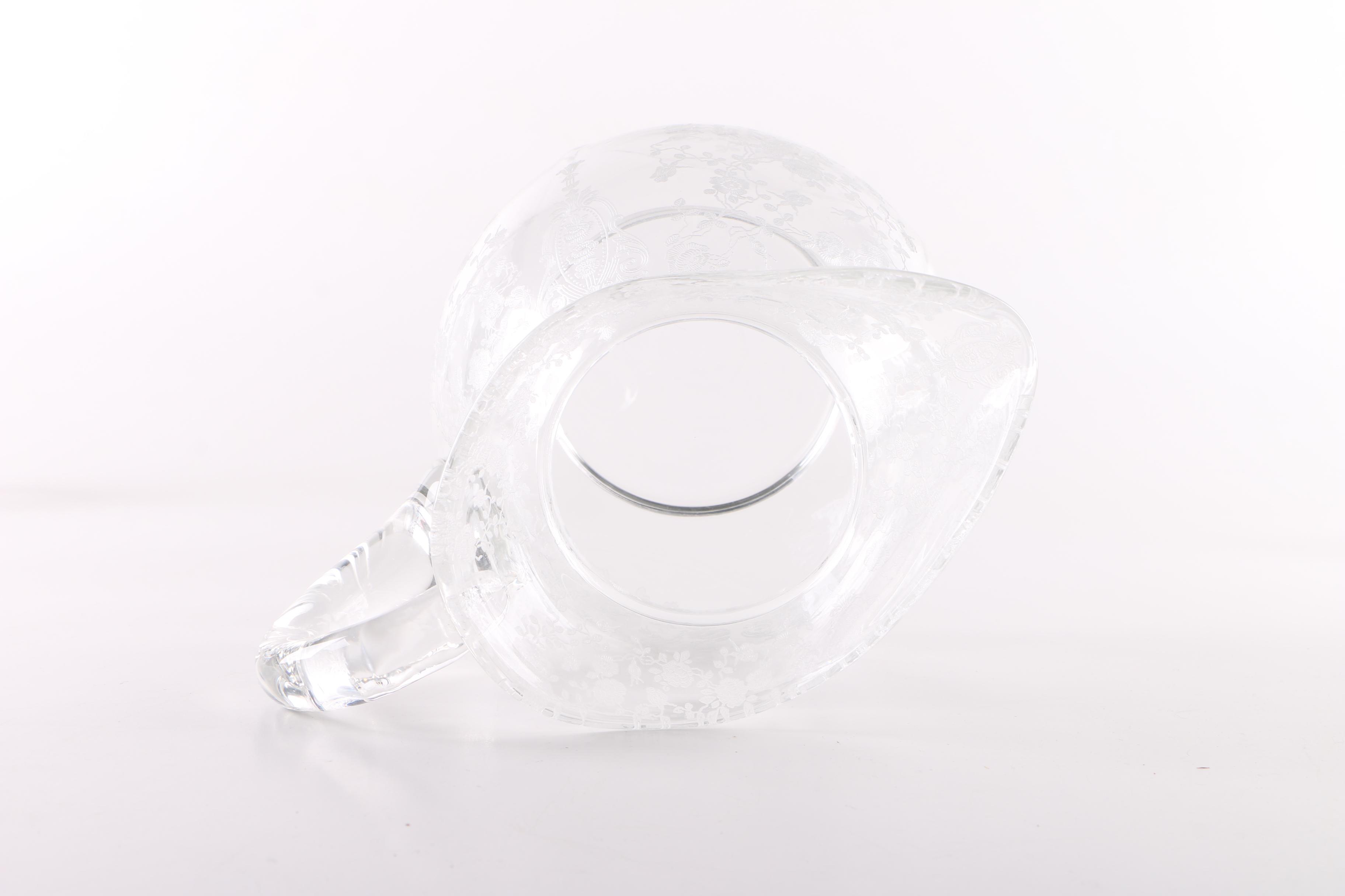 Cambridge "Rose Point Clear" and Other Glass Tableware