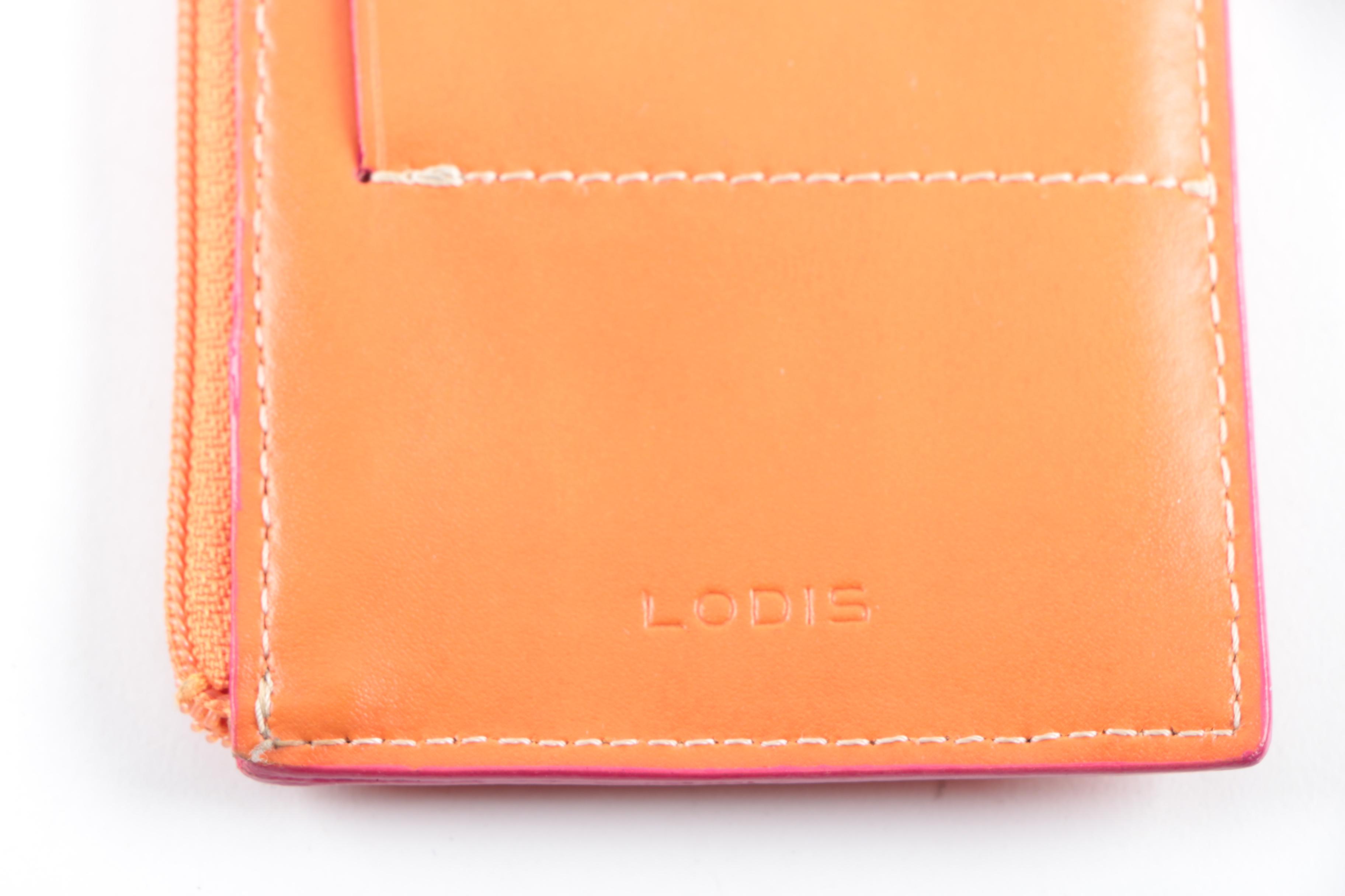 Marc Jacobs and Lodis Orange Wallets