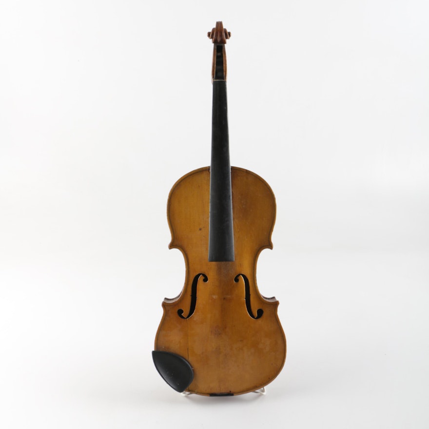 Antique Violin Body After Stradivarius