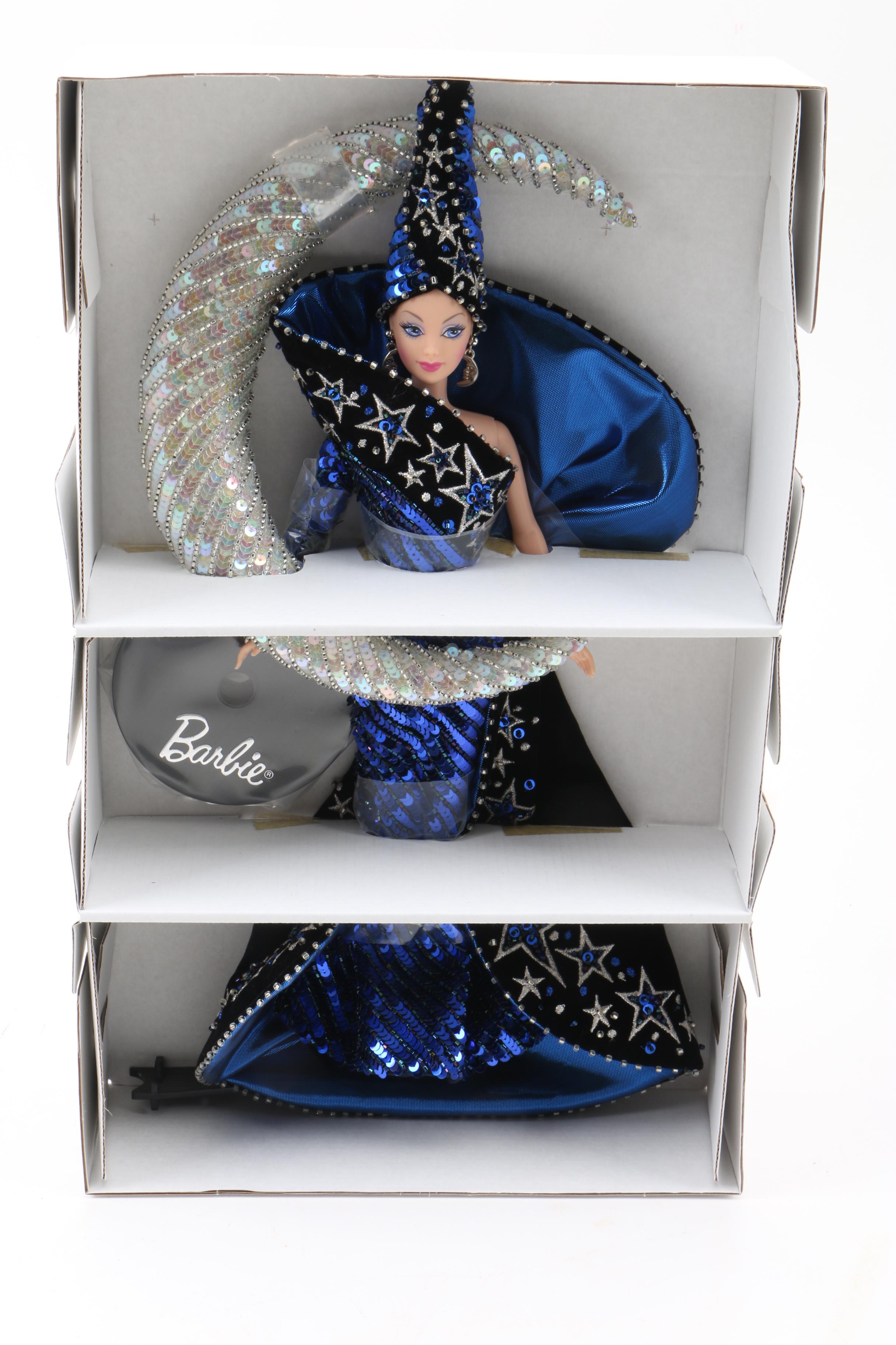 Mattel "Goddess of the Sun" and "Moon Goddess" Barbie Dolls by Bob Mackie